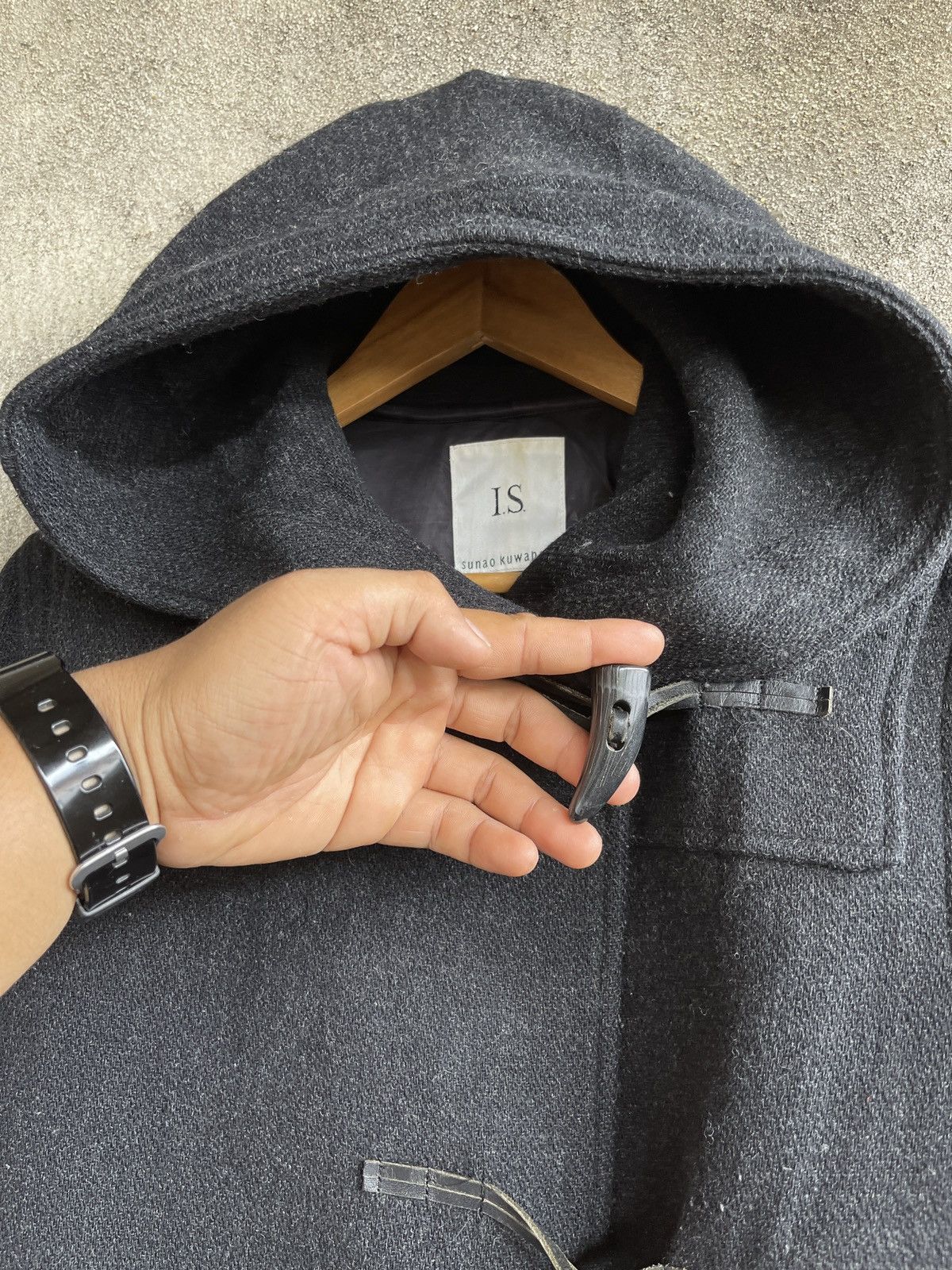 Issey Miyake Rare🔥Vtg SUNAO KUWAHARA ISSEY MIYAKE Wool Peacoat Size US M / EU 48-50 / 2 - 11 Thumbnail