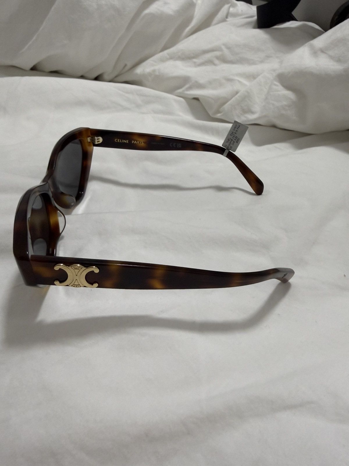 Celine Celine Cat Eye Sunglasses - Triomphe 56mm Size ONE SIZE - 5 Thumbnail