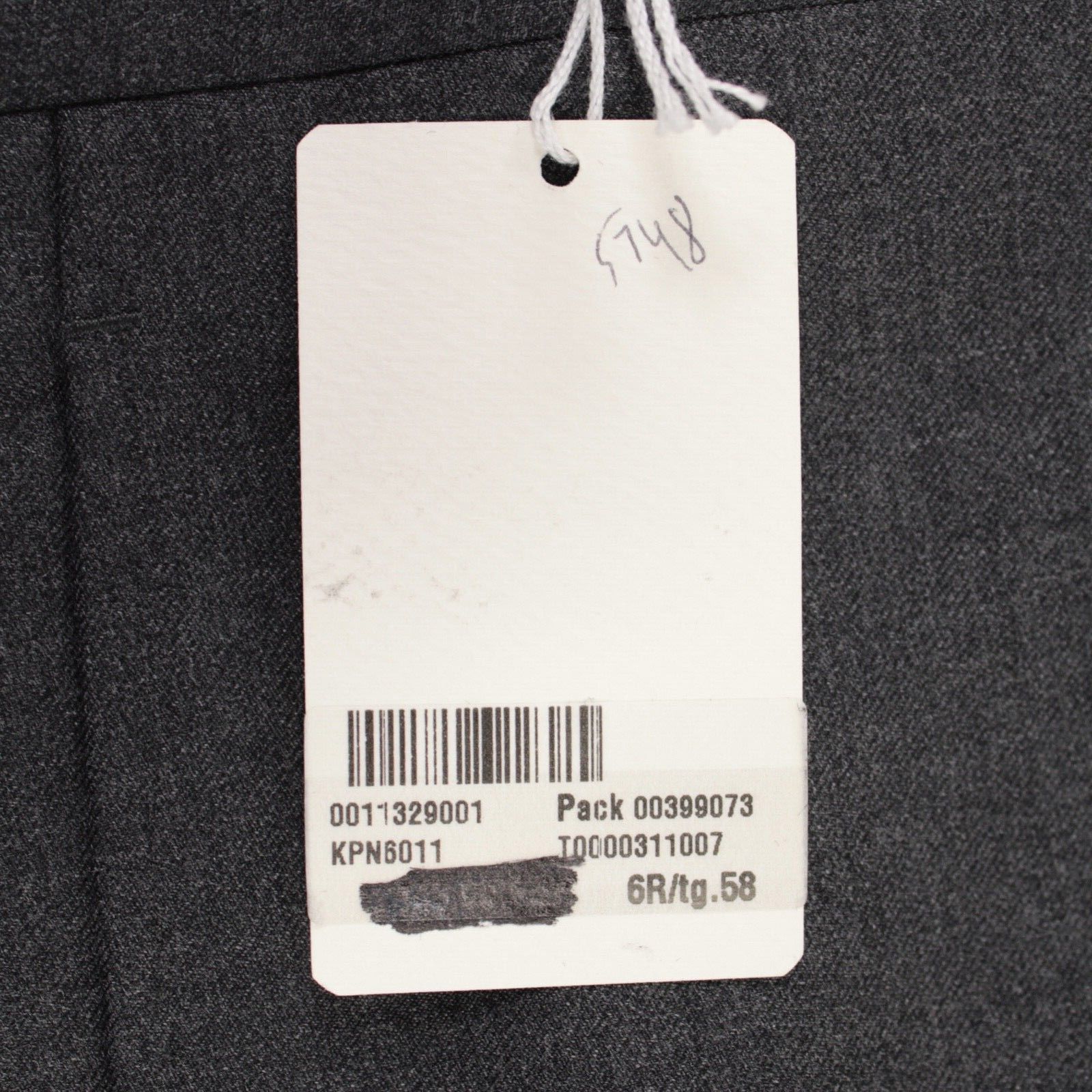 Belvest Belvest New with tags Dress Pants Size 42 US In Gray Size US 42 / EU 58 - 4 Thumbnail
