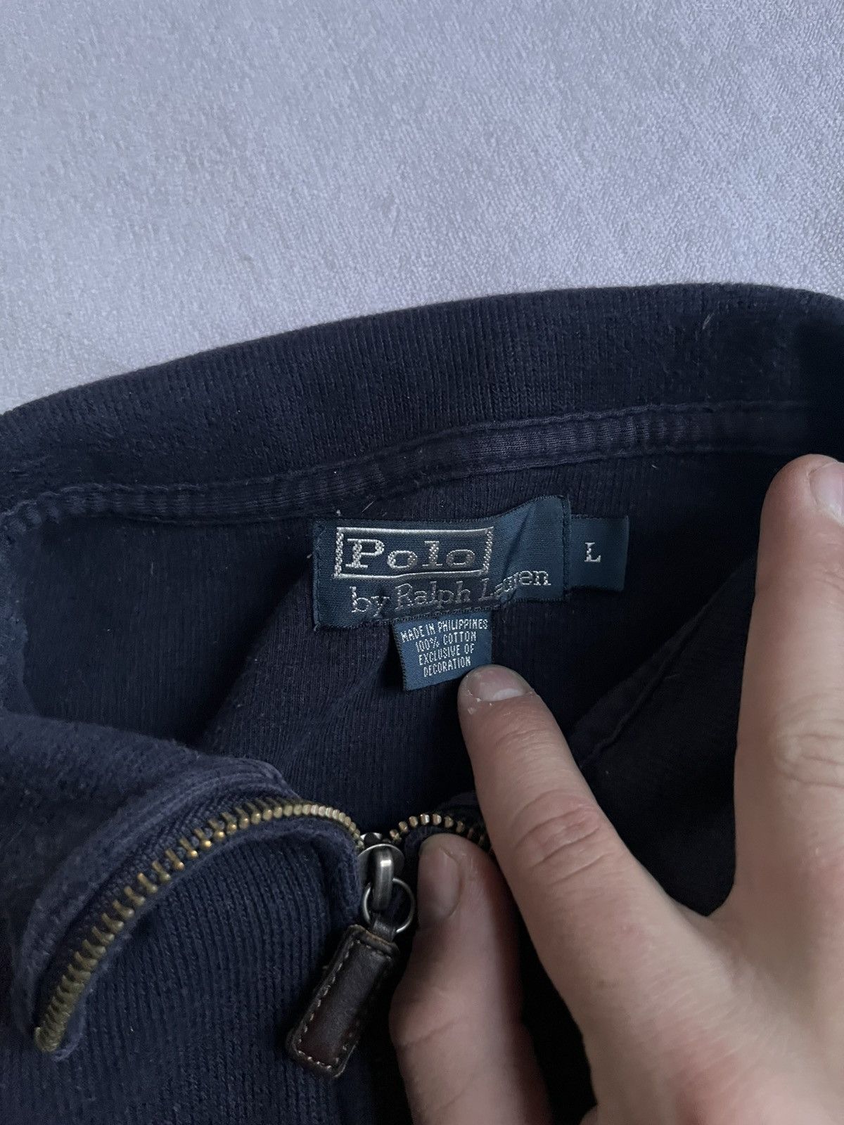 Polo Ralph Lauren Vintage Polo Ralph Lauren 1/3 Zip Sweatshirt – Size XL Size US L / EU 52-54 / 3 - 4 Thumbnail