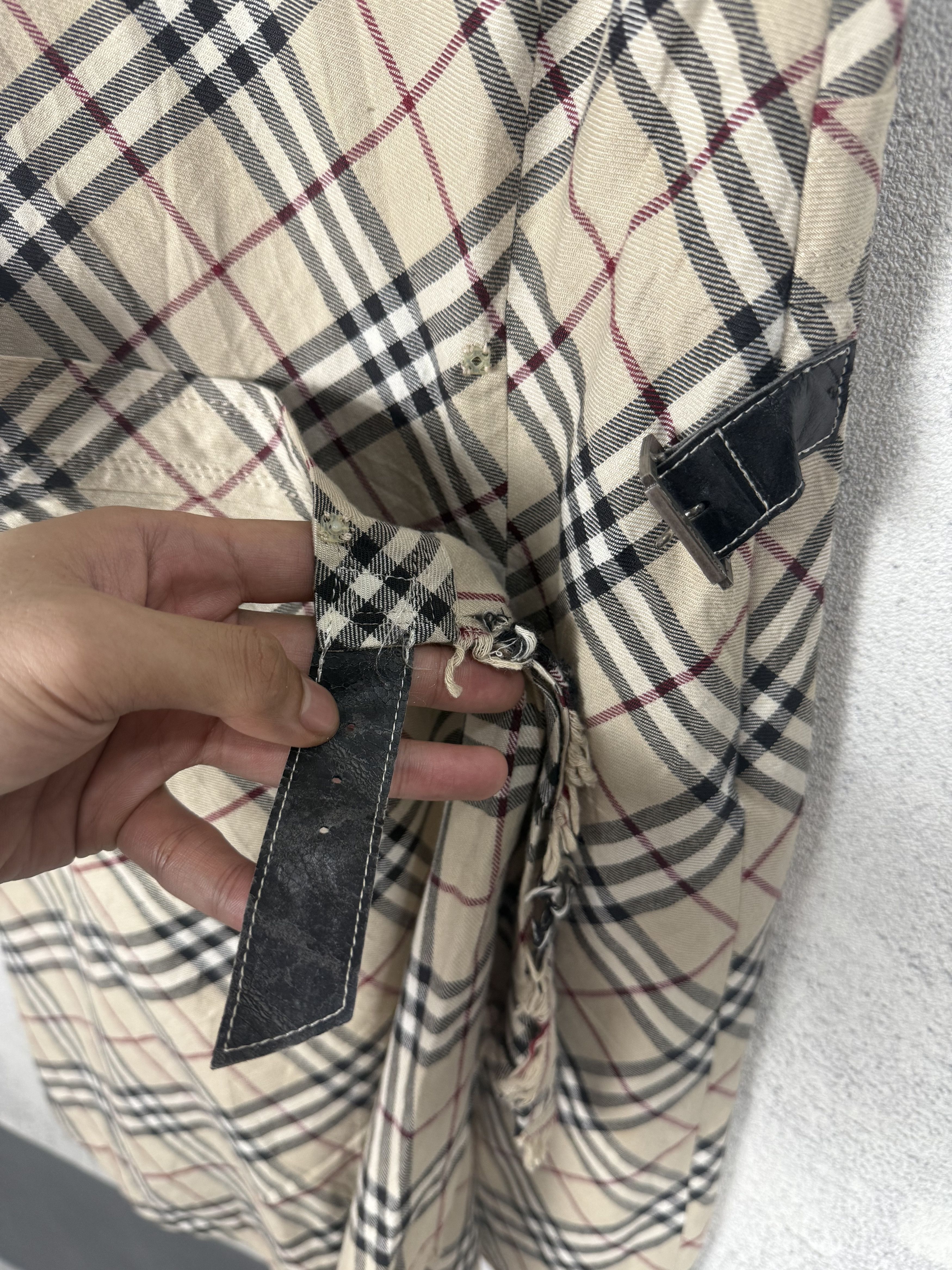 Burberry Vintage Burberry Nova Check Mini Dress Size XS / US 0-2 / IT 36-38 - 7 Thumbnail