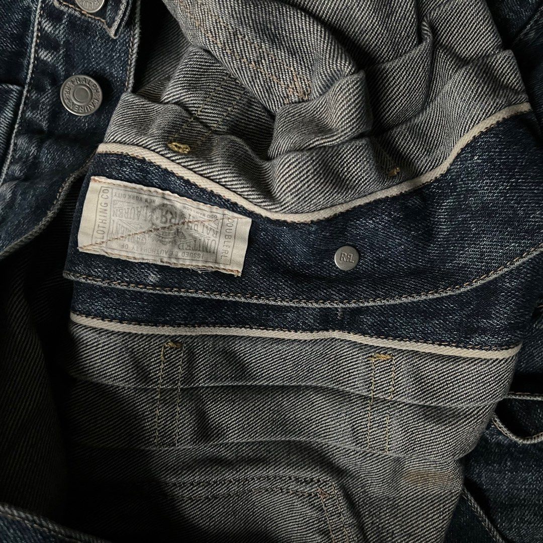 RRL Ralph Lauren Rrl denim Trucker dead stock vintage design Size US M / EU 48-50 / 2 - 3 Thumbnail