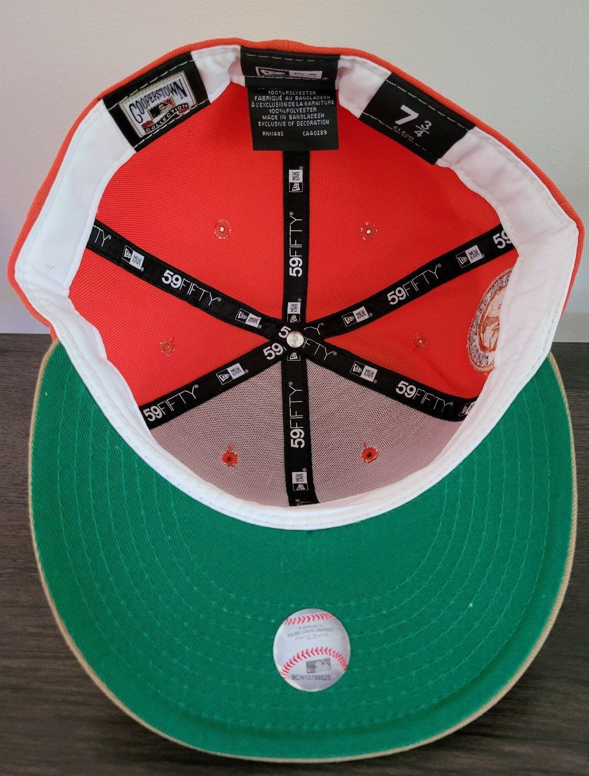 New Era *Firm* 7 3/4 Myfitteds Exclusive Seattle Mariners Fitted Hat Size ONE SIZE - 6 Thumbnail