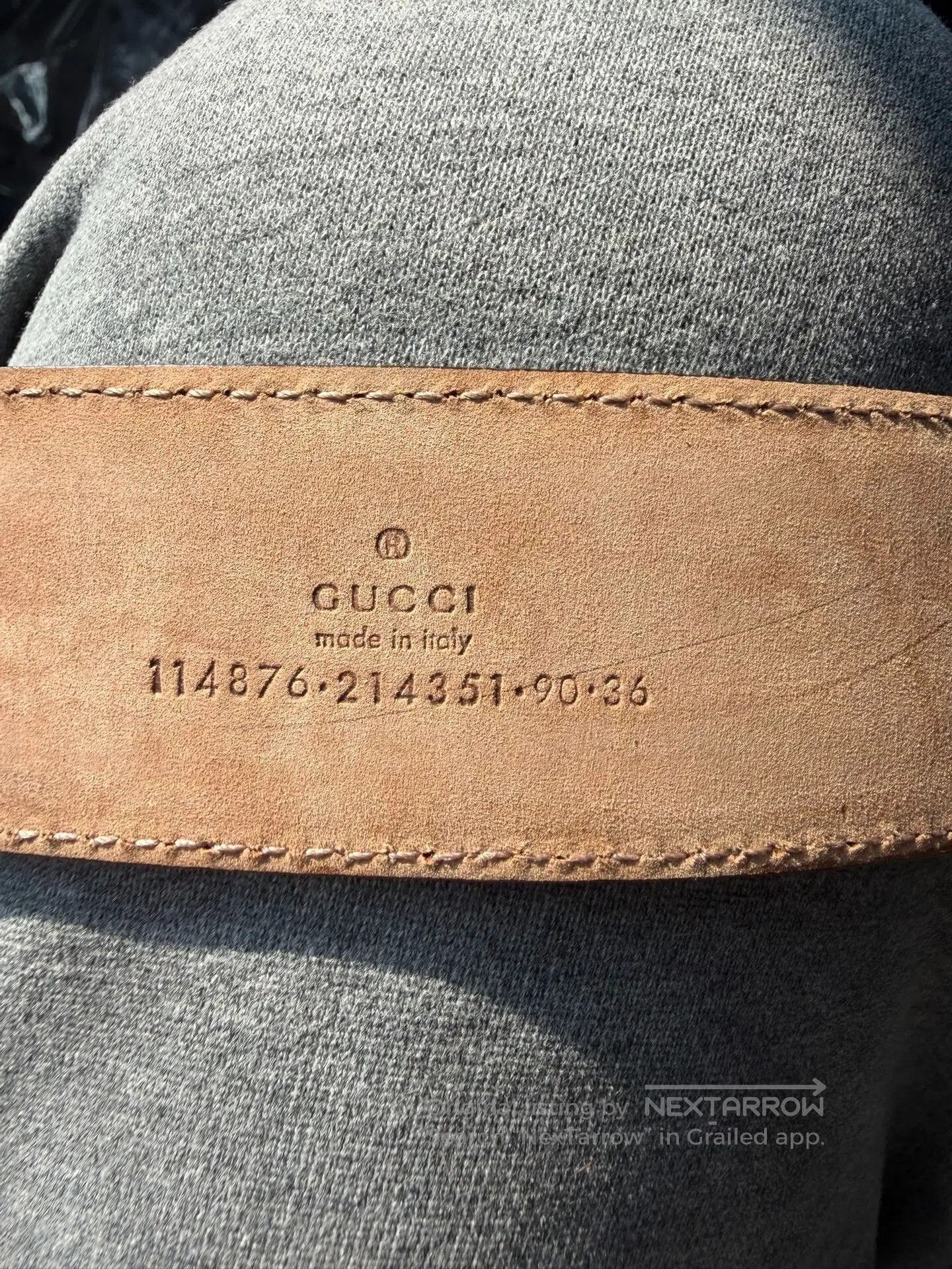 Gucci Gold Double G Buckle Belt.