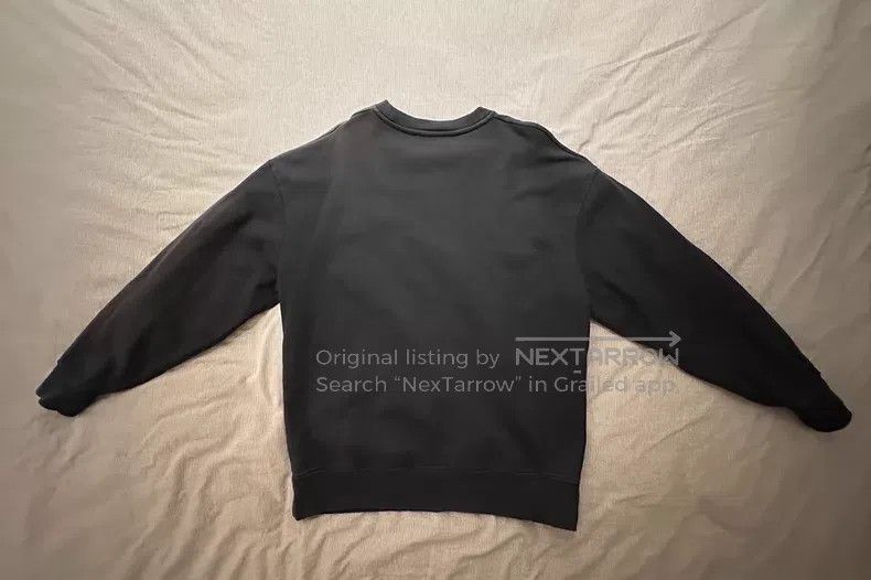 Acne Studios Acne Studios Men's Sweatshirt, Black Long Sleeve, Dinosaur Size US L / EU 52-54 / 3 - 2 Thumbnail