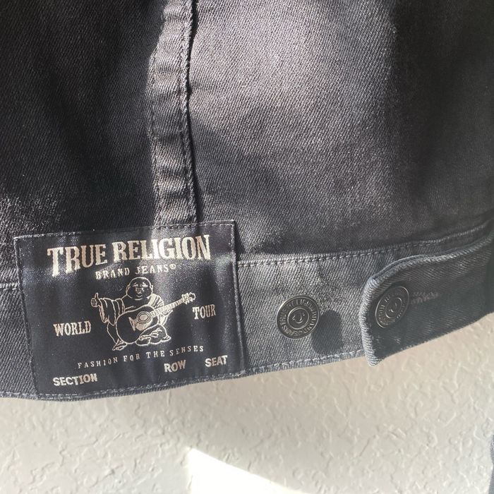True Religion Black True Religion Denim Biker Jacket (NEW WITH TAGS