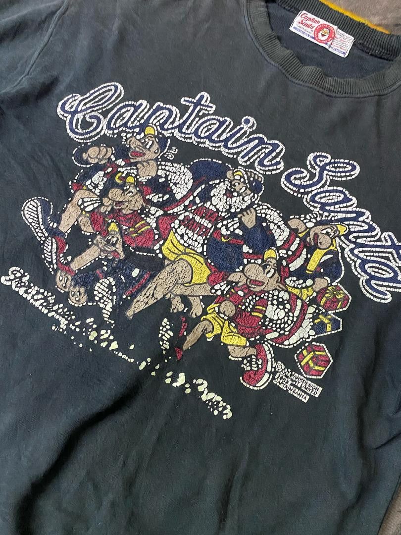 Captain Santors × Japanese Brand Vintage Sun Faded Captain Santa Sweatshirt Size US M / EU 48-50 / 2 - 4 Thumbnail