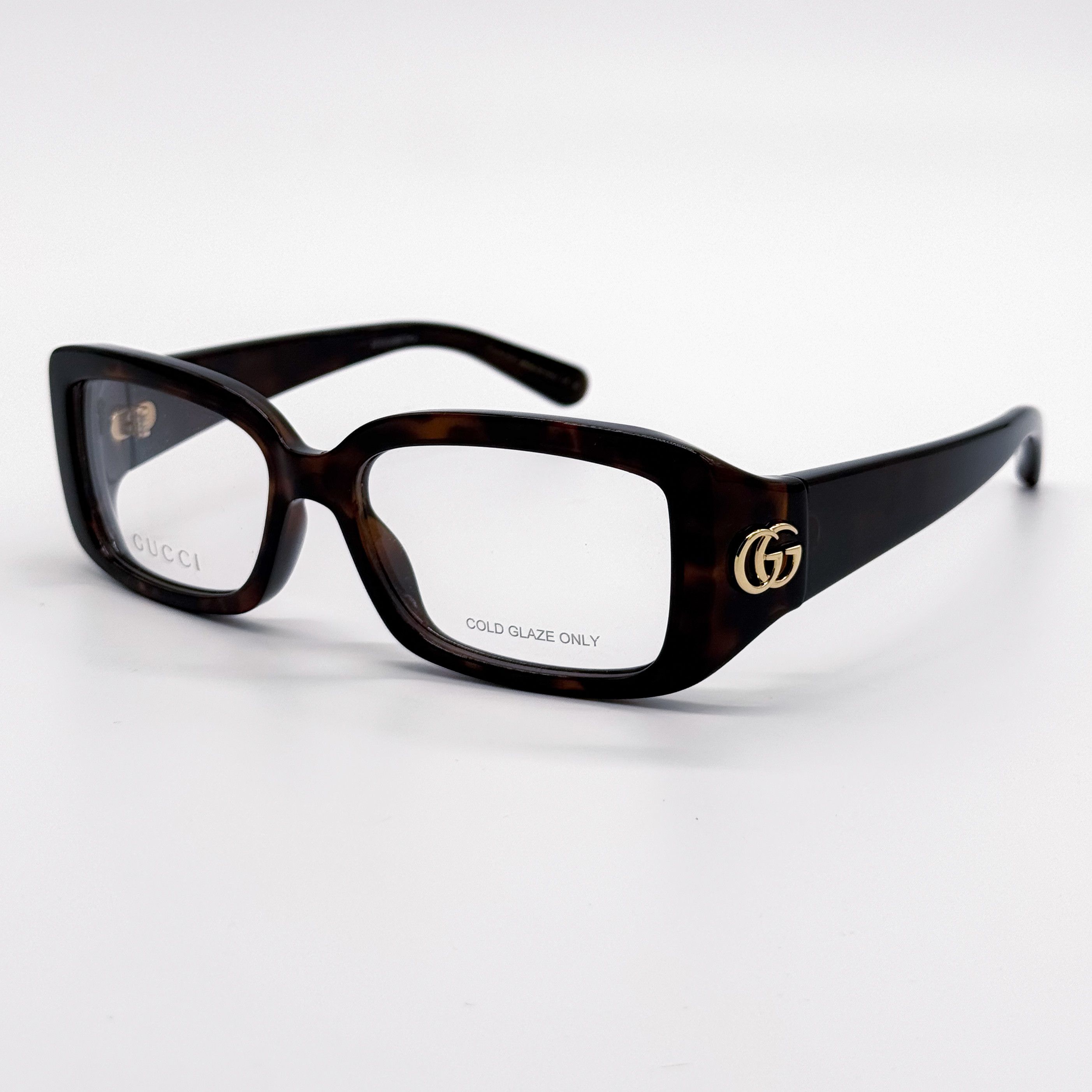 Gucci NEW GUCCI GG1406O 002 EYEGLASSES WOMEN BROWN EYEWEAR GUCCI Size ONE SIZE - 3 Thumbnail