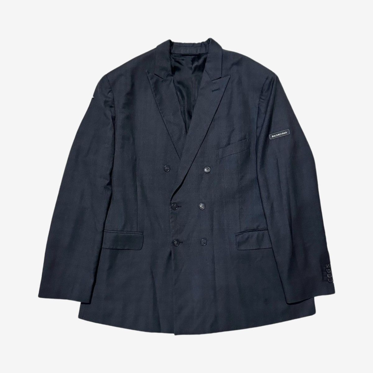 Balenciaga Balenciaga Oversized Blazer Sz.46 Size US S / EU 44-46 / 1 - 1 Thumbnail