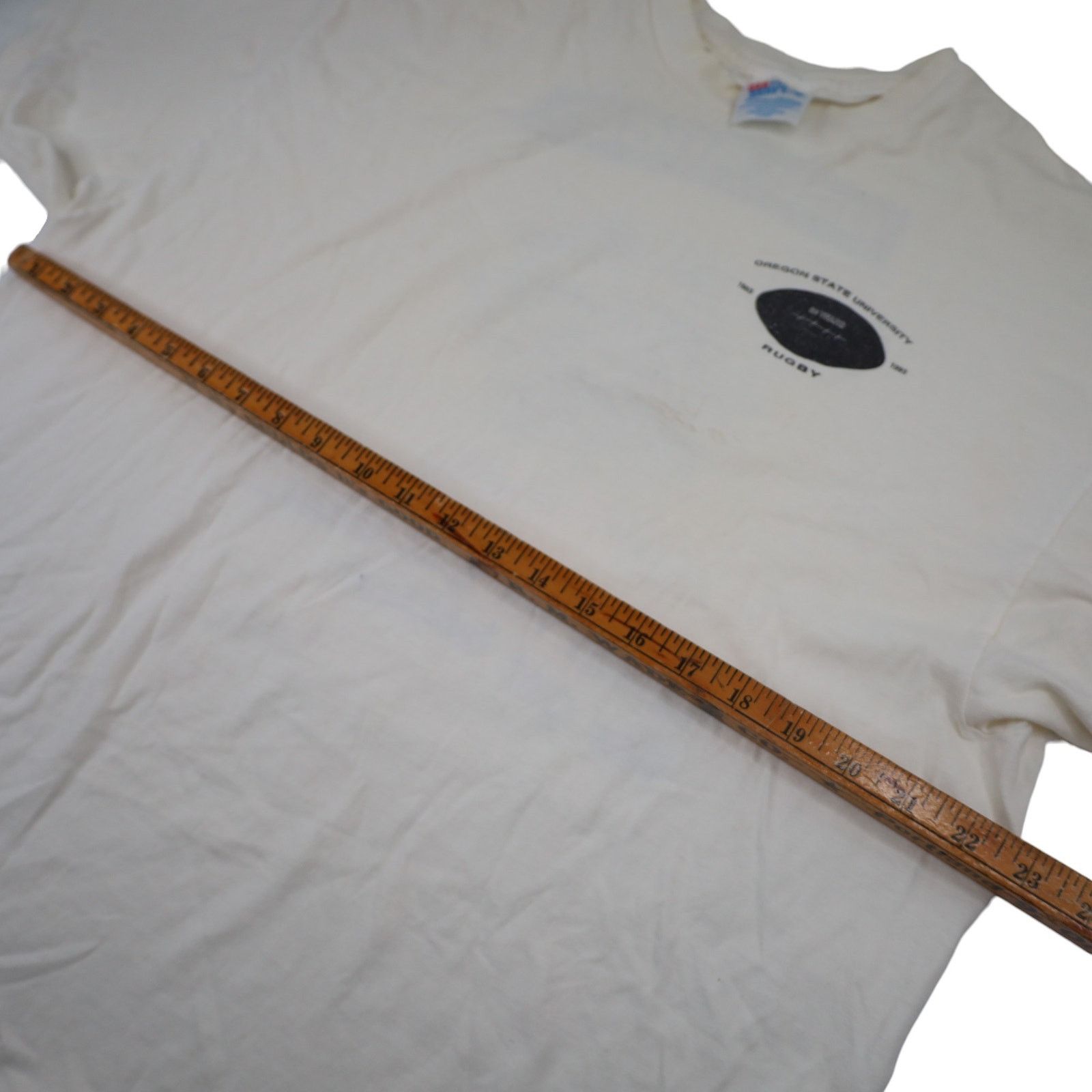 NCAA × Vintage Vintage Oregon State Beavers OSU Rugby Graphic T Shirt Size US XL / EU 56 / 4 - 8 Thumbnail