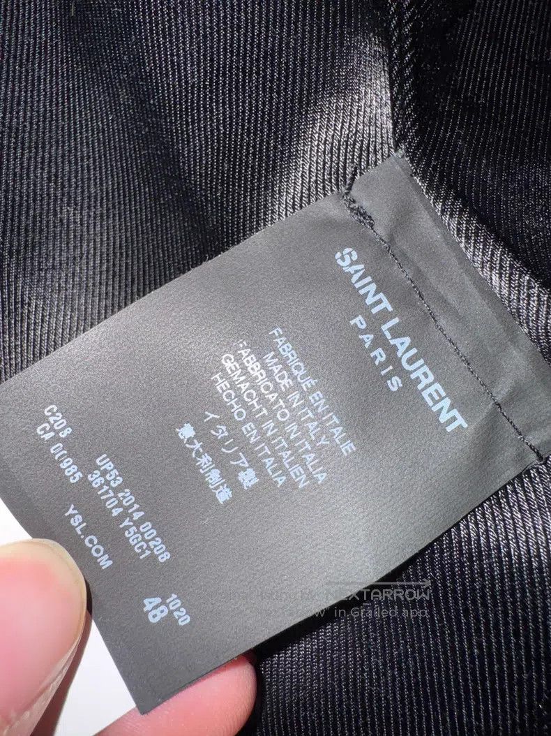 Saint Laurent Paris Saint Laurent Paris Vintage Fur Leather Jacket Size US M / EU 48-50 / 2 - 8 Thumbnail
