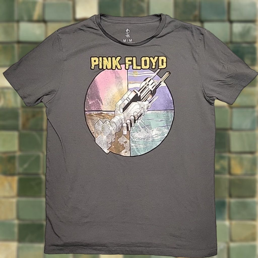 Vintage Pink Floyd Shirt Mens M Gray Wish You Were Here Handshake Robots Band Music TEE Shirt Mens M Gray Wish You Were Here Handshake Robots Band Rock TEE Size US M / EU 48-50 / 2 - 1 Thumbnail