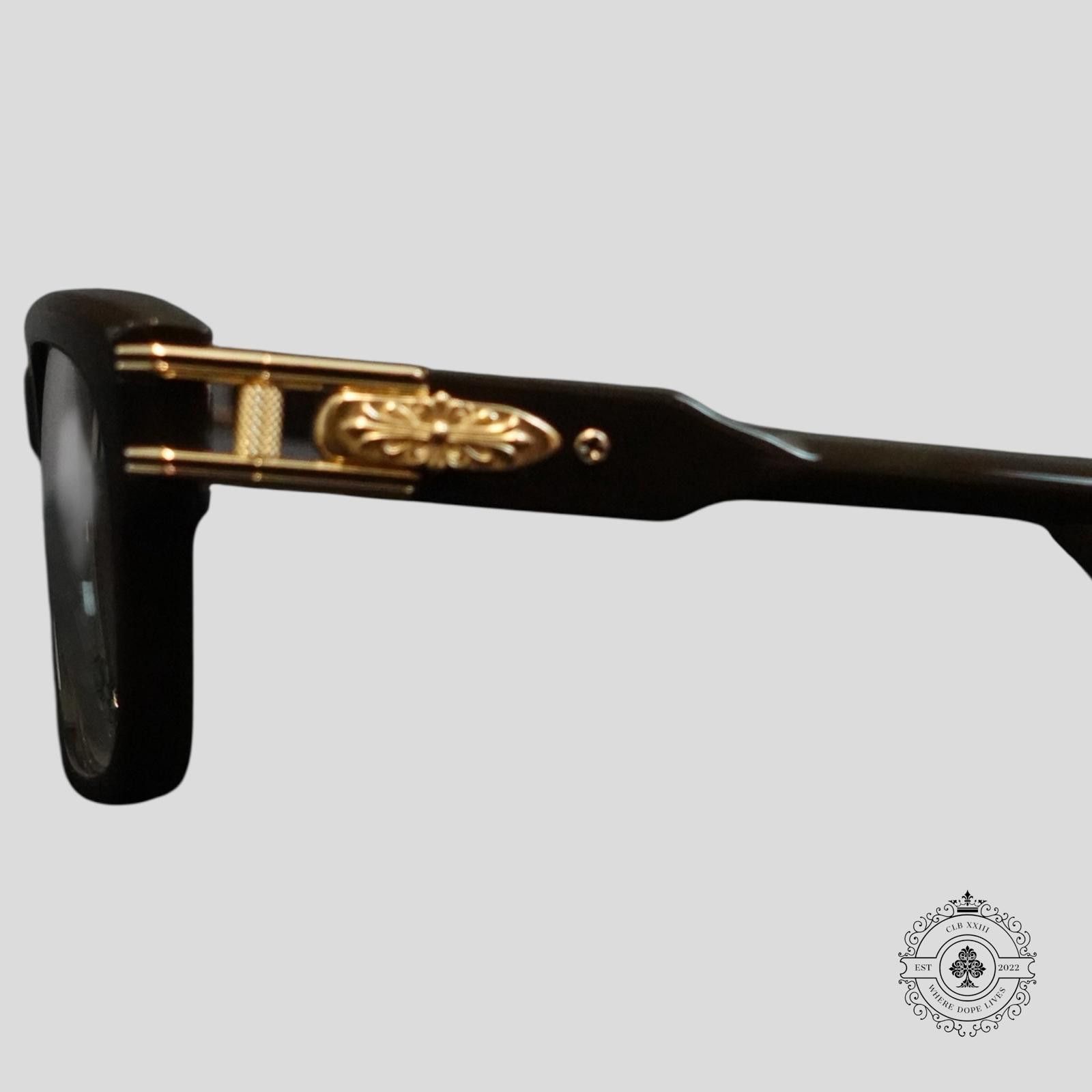 Chrome Hearts Chrome Hearts Bulge Glasses in Brown/Gold Size ONE SIZE - 4 Thumbnail