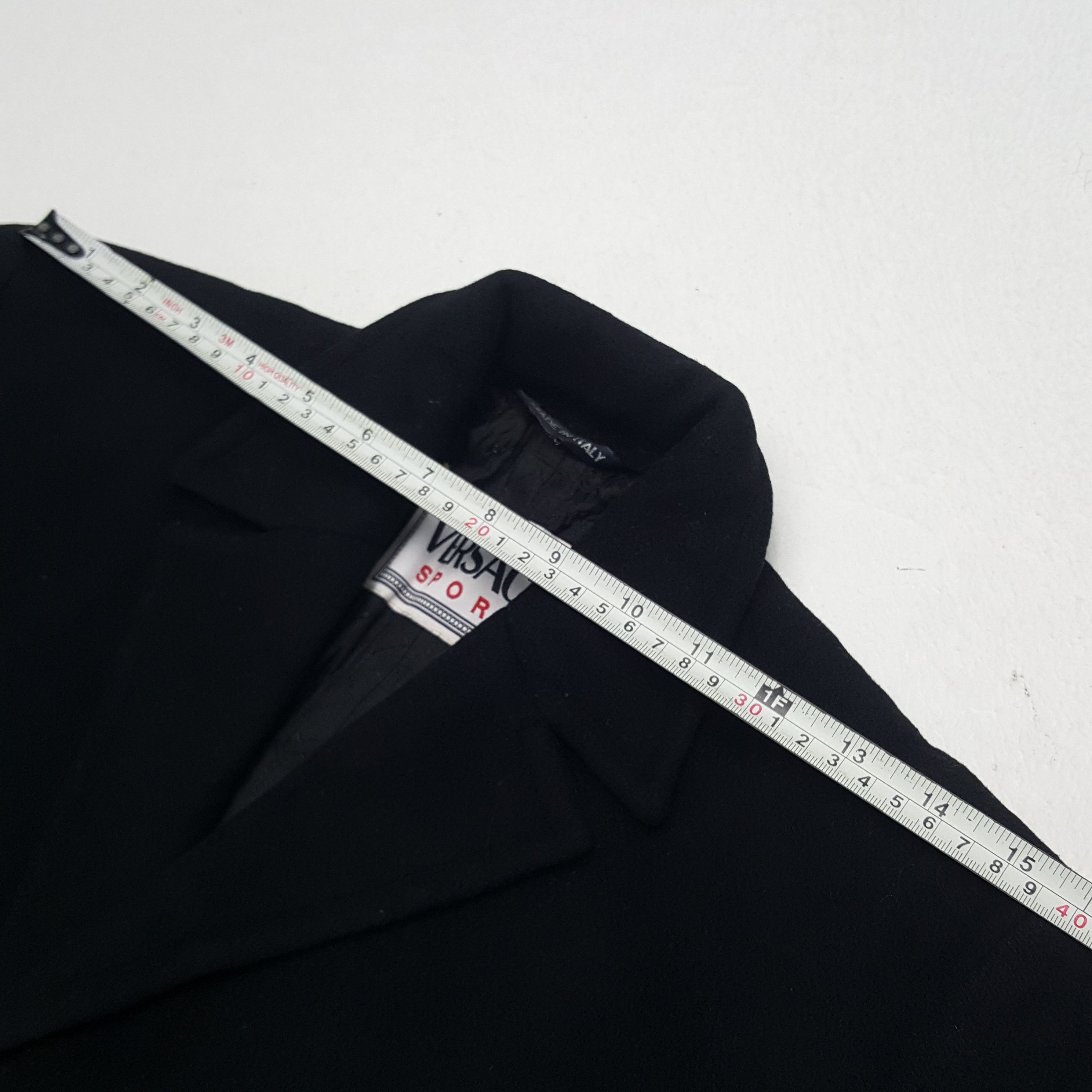 Versace × Vintage Vintage Versace Sport Italian Brand Coat Jacket Size S / US 4 / IT 40 - 10 Thumbnail