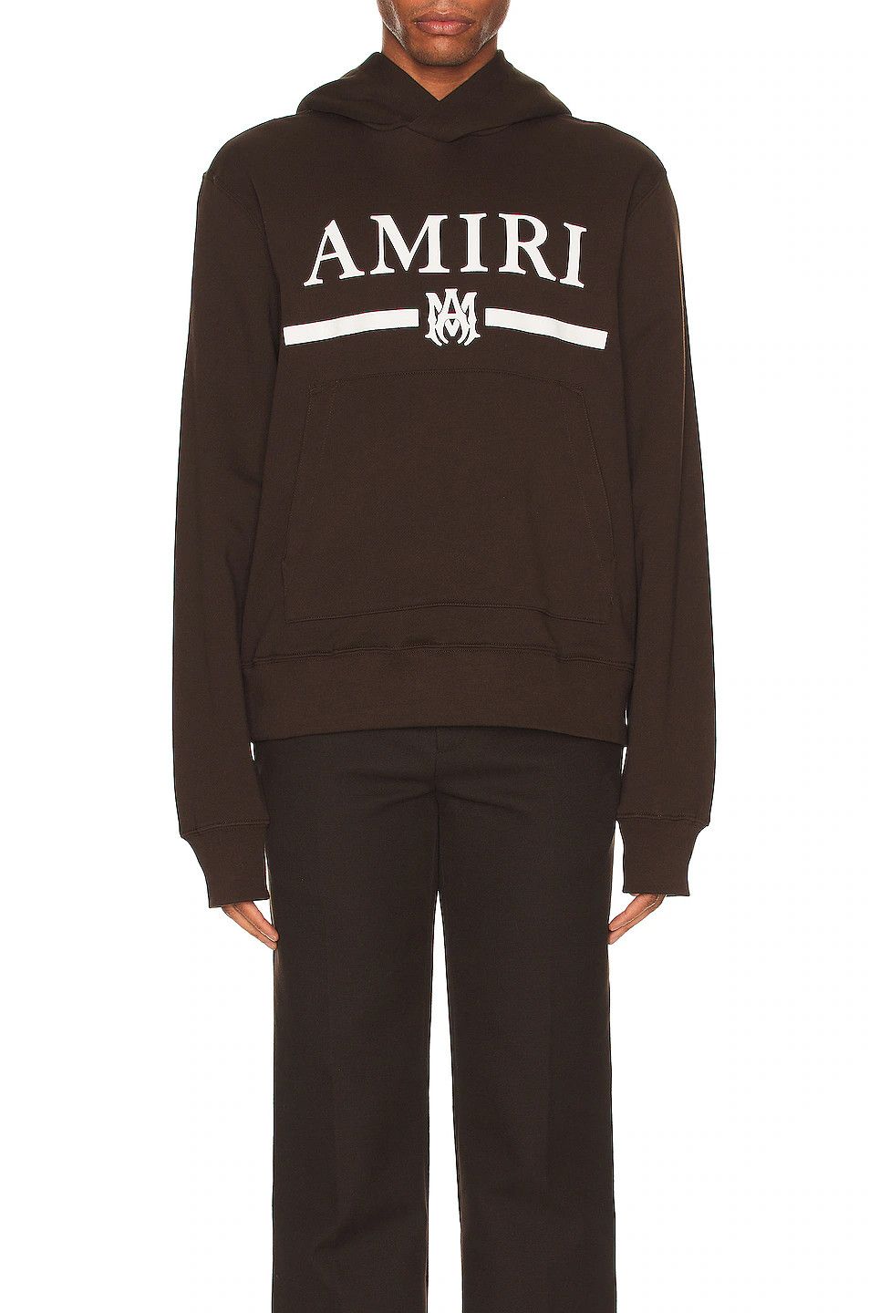 Amiri o1gr1nt1124 Ma Bar Hoodie in Brown Size US XS / EU 42 / 0 - 4 Thumbnail