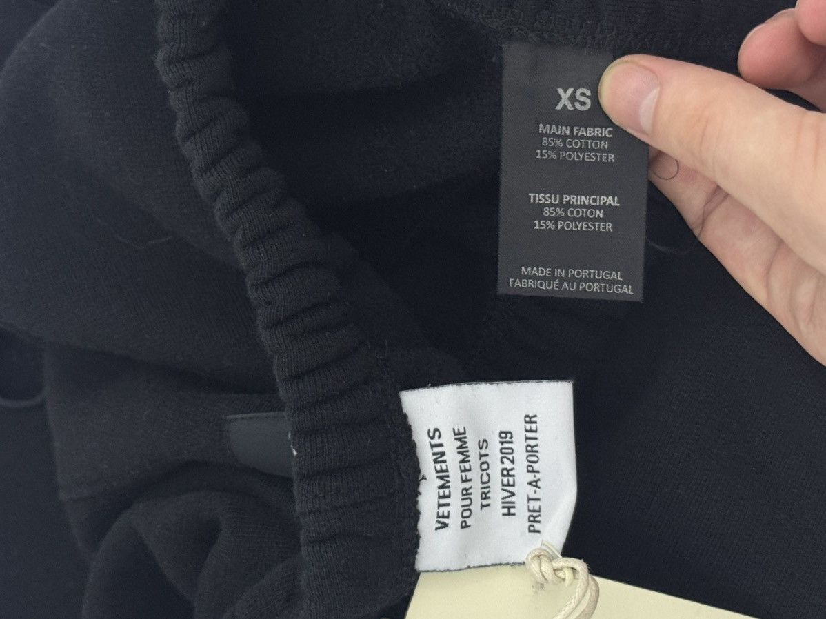Vetements ✅Vetements 2019 black Sweatpants Size US 28 / EU 44 - 5 Thumbnail