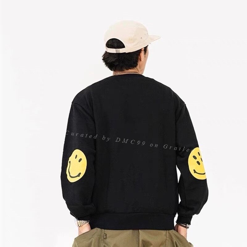Kapital Kapital Men's Smiley Loose Sweatshirt Size US XXL / EU 58 / 5 - 1 Thumbnail