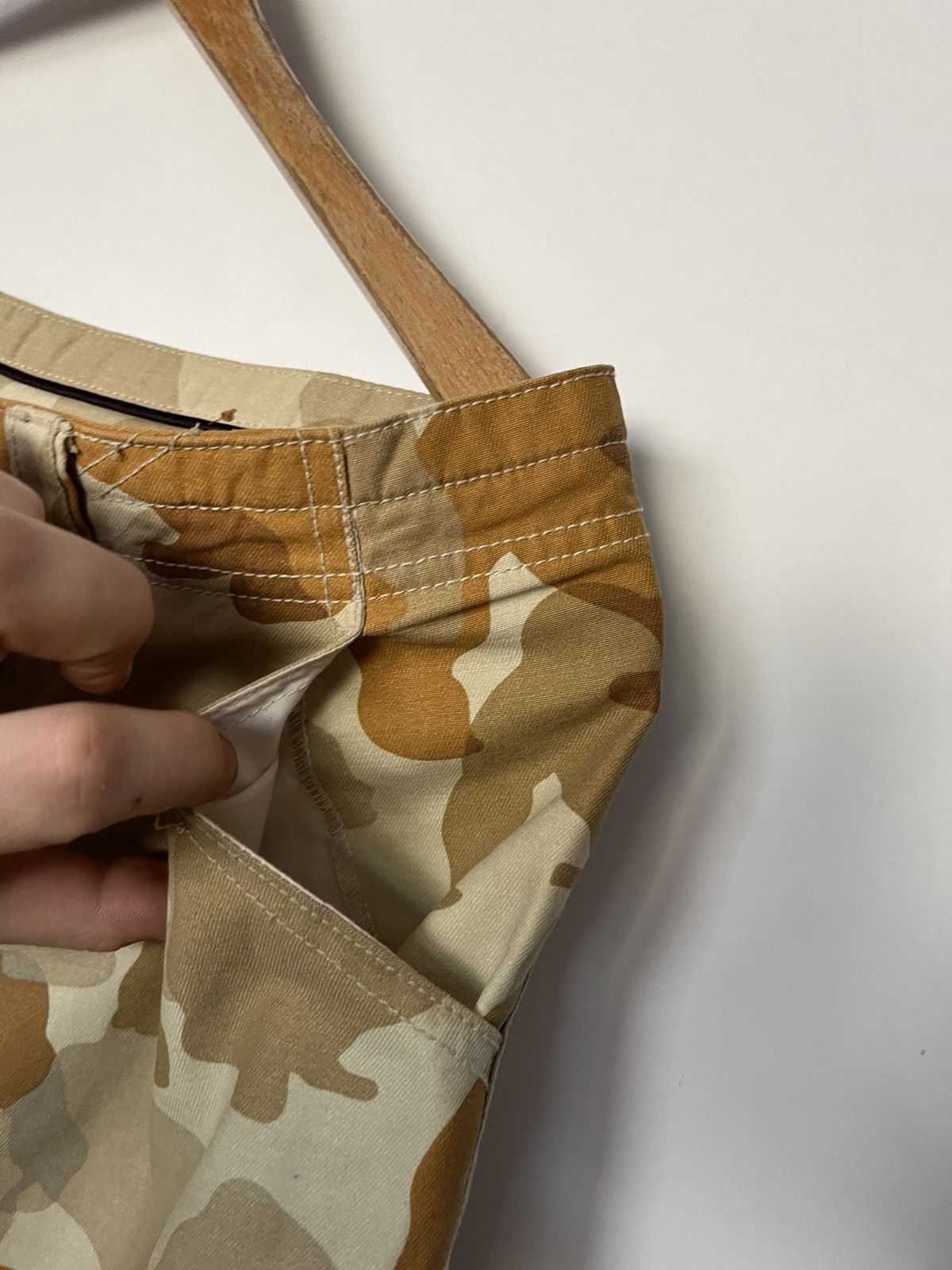 G-Unit × Vintage Vintage 90’s G Unit Baggy Cargo Camo Pants RAP Hip Hop Opium Size US 32 / EU 48 - 11 Thumbnail