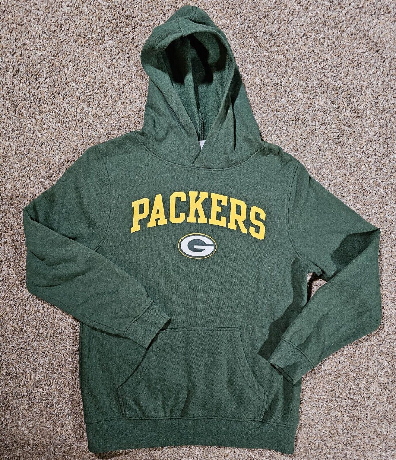 NFL NFL Green Bay Packers Youth XL(14/16) Pullover Hoodie Pocket Size ONE SIZE - 1 Thumbnail