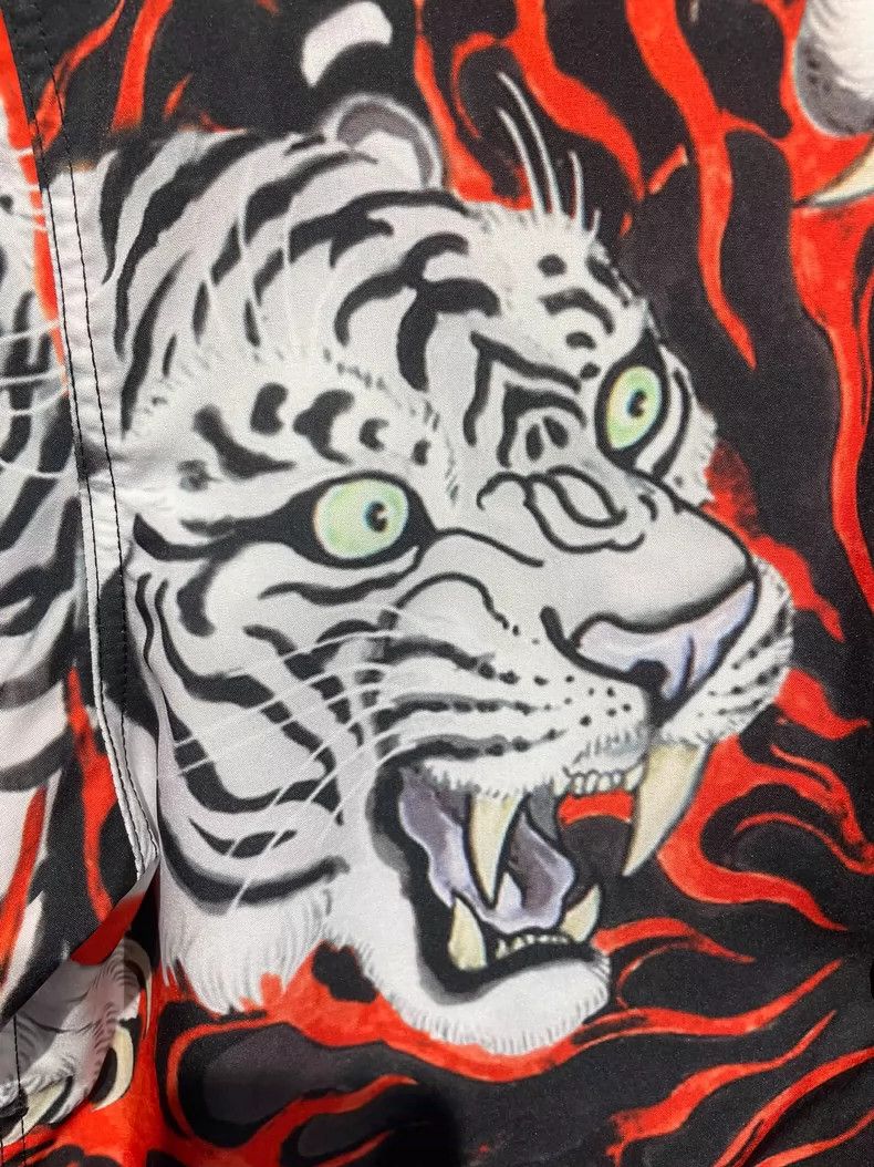 Wacko Maria Wacko Maria 23SS Tiger TIM LEHI Flame Tiger All-Over Print Size US M / EU 48-50 / 2 - 3 Thumbnail