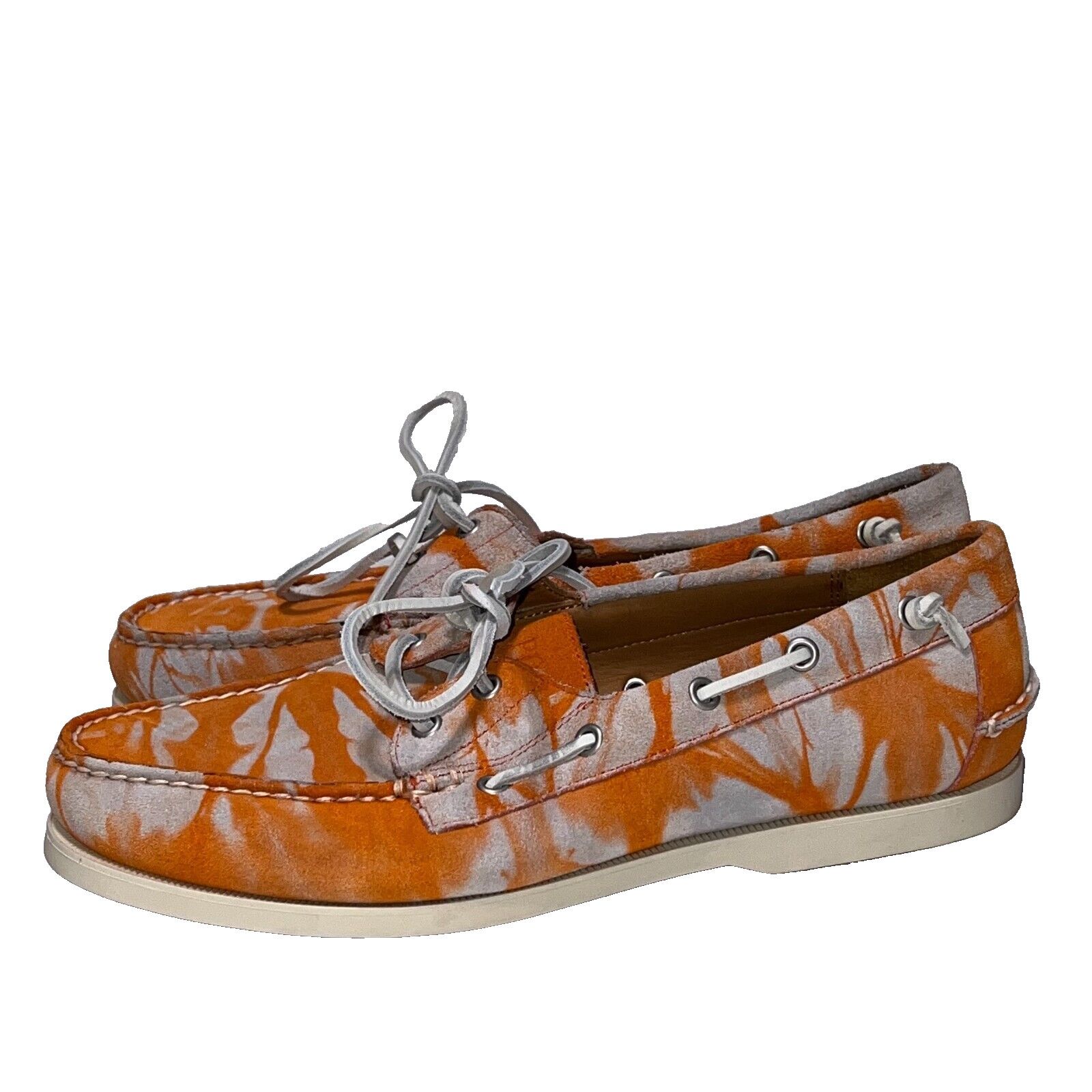 Polo Ralph Lauren Polo Ralph Lauren Men's Merton Boat Shoes Size 10.5D Orange Size US 10.5 / EU 43-44 - 5 Thumbnail