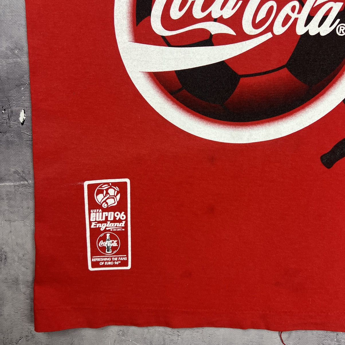 Coca Cola Rare! Coca Cola Euro 1996 Vintage Screen Stars Tee 90s Size US M / EU 48-50 / 2 - 8 Thumbnail