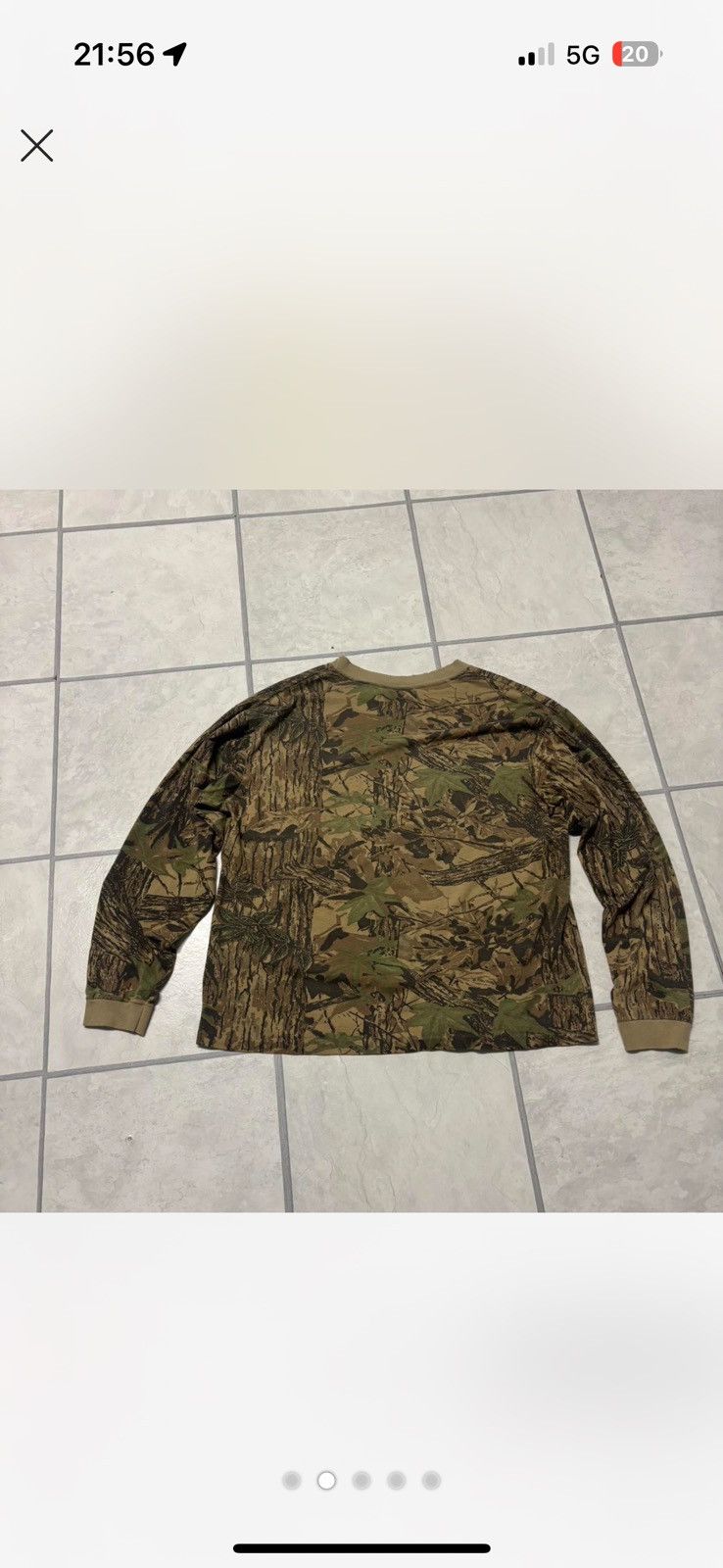 Cabelas Mens Vintage cabelas camo long sleeve shirt Size US XL / EU 56 / 4 - 2 Thumbnail