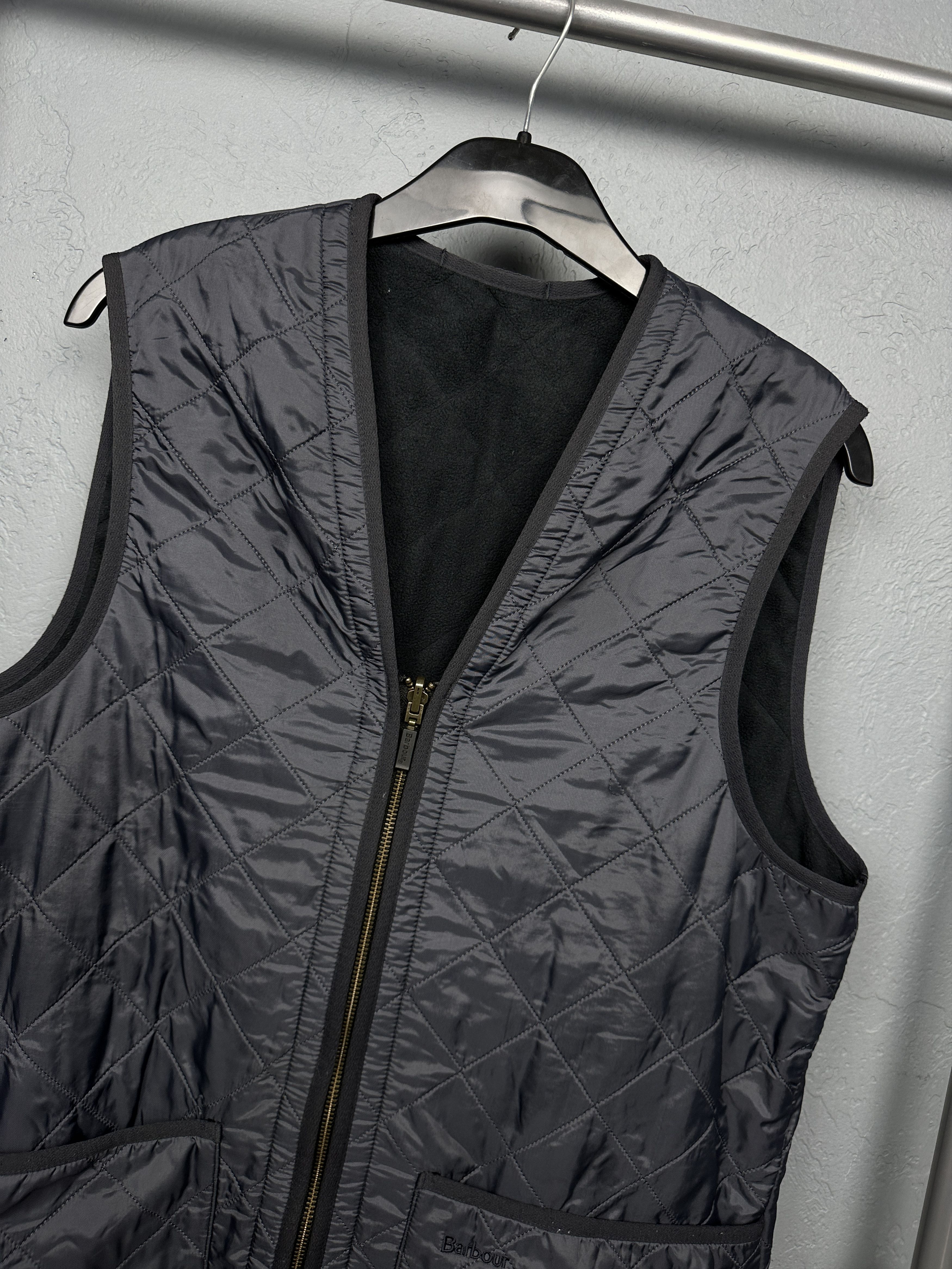 Barbour Barbour Mens Polarquilt Waistcoat/Zip Gilet Quilted Vest Size US M / EU 48-50 / 2 - 2 Thumbnail