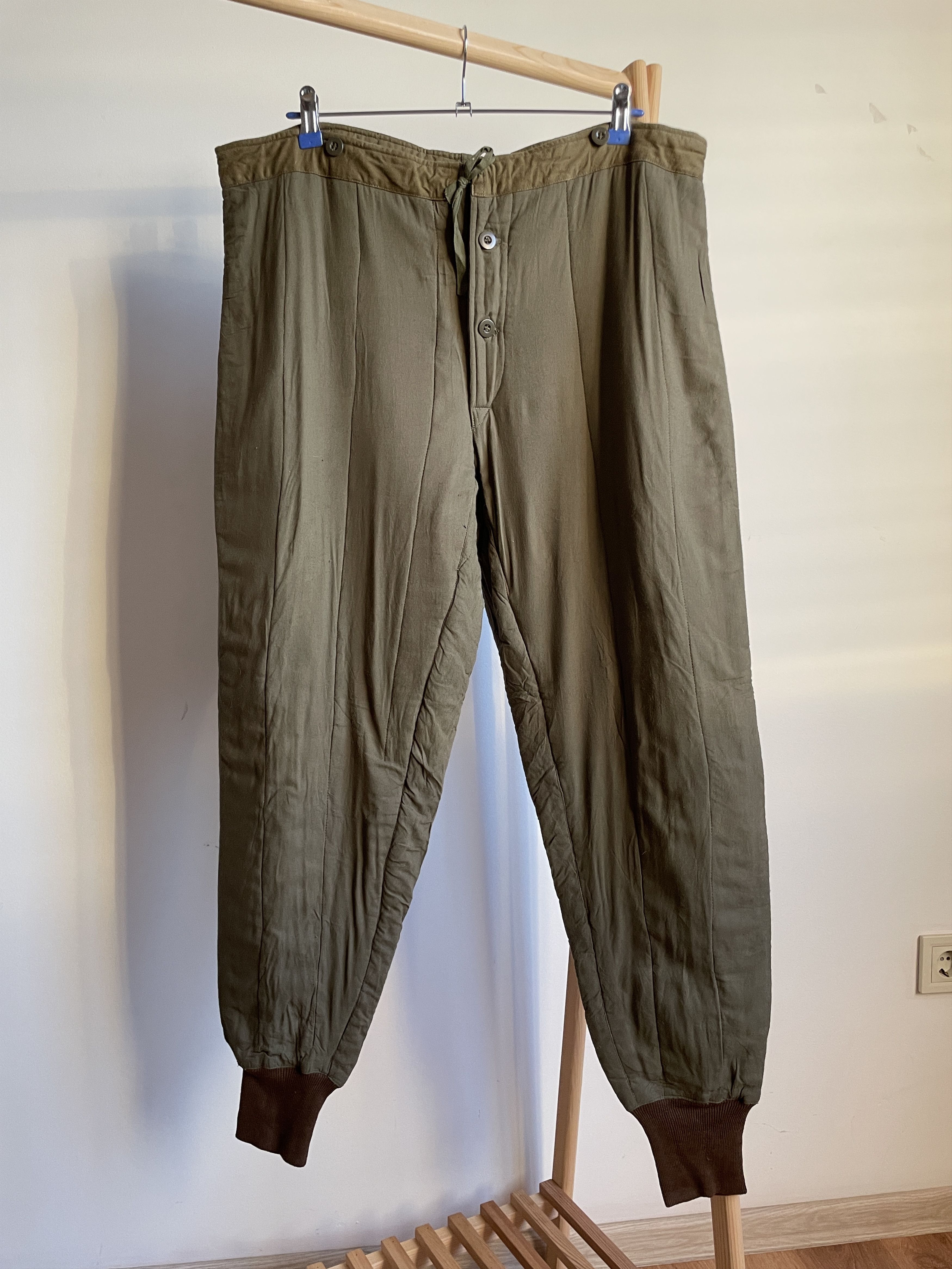 Vintage Czech Army 1963 M60 Vintage Cold Weather Liner Trousers Size US 38 / EU 54 - 1 Thumbnail