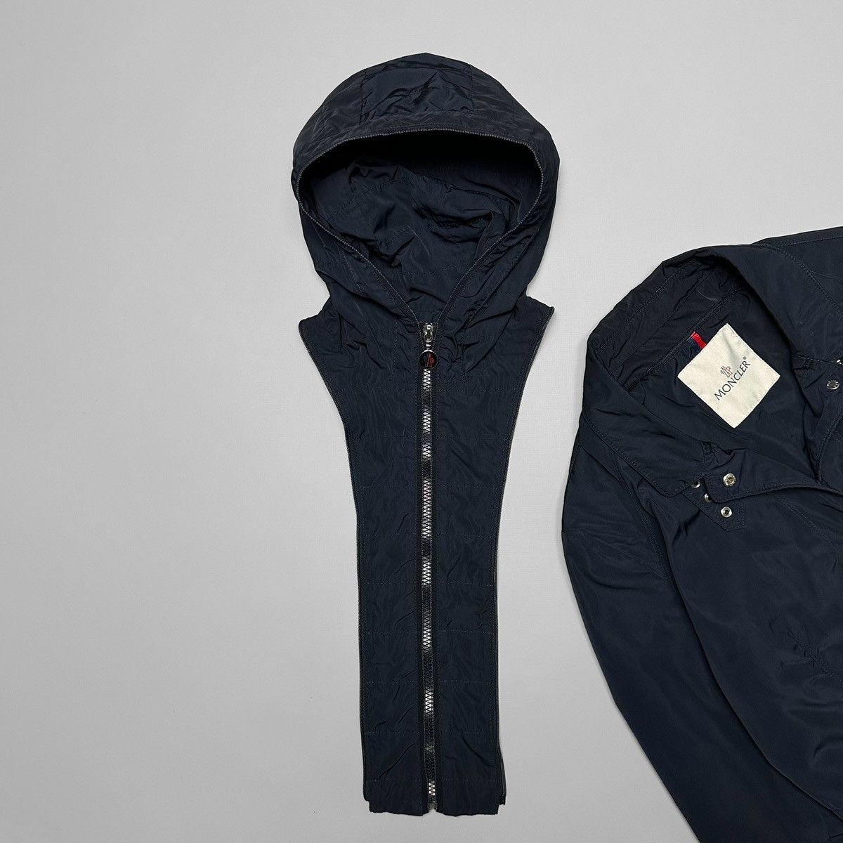 Moncler Moncler 2in1 Mask Nylon Jacket Size M / US 6-8 / IT 42-44 - 2 Thumbnail