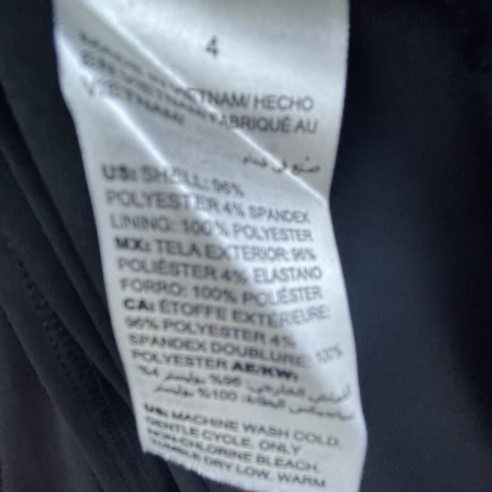 Chicos Chico's Dress Womens 4XL Black LBD Lagenlook Rouched Career Size XL / US 12-14 / IT 48-50 - 5 Thumbnail