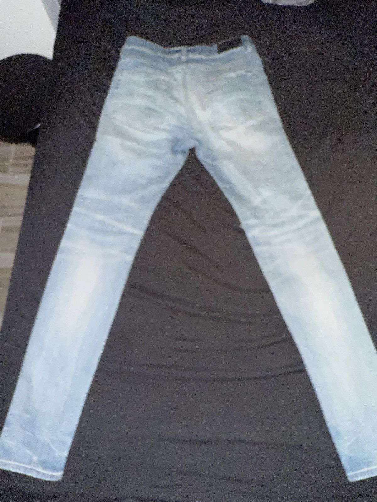 Amiri White patch amiri jeans Size US 32 / EU 48 - 3 Thumbnail