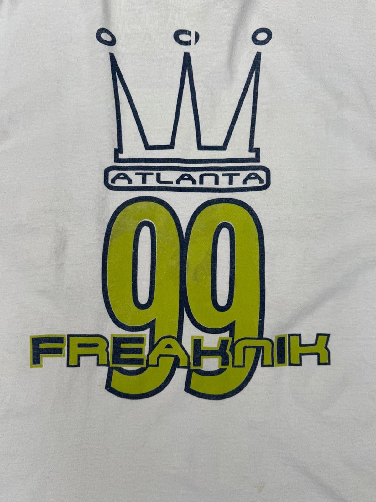 Designer 1999 Freaknik Atlanta Single Stitch Graphic Tee Size ONE SIZE - 2 Thumbnail