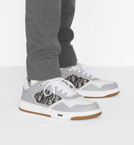 スニーカー DIOR 3SN272ZIR_H165 B27 SNEAKERS DIOR B27 Low 'Grey White' 3SN272ZIR-H165