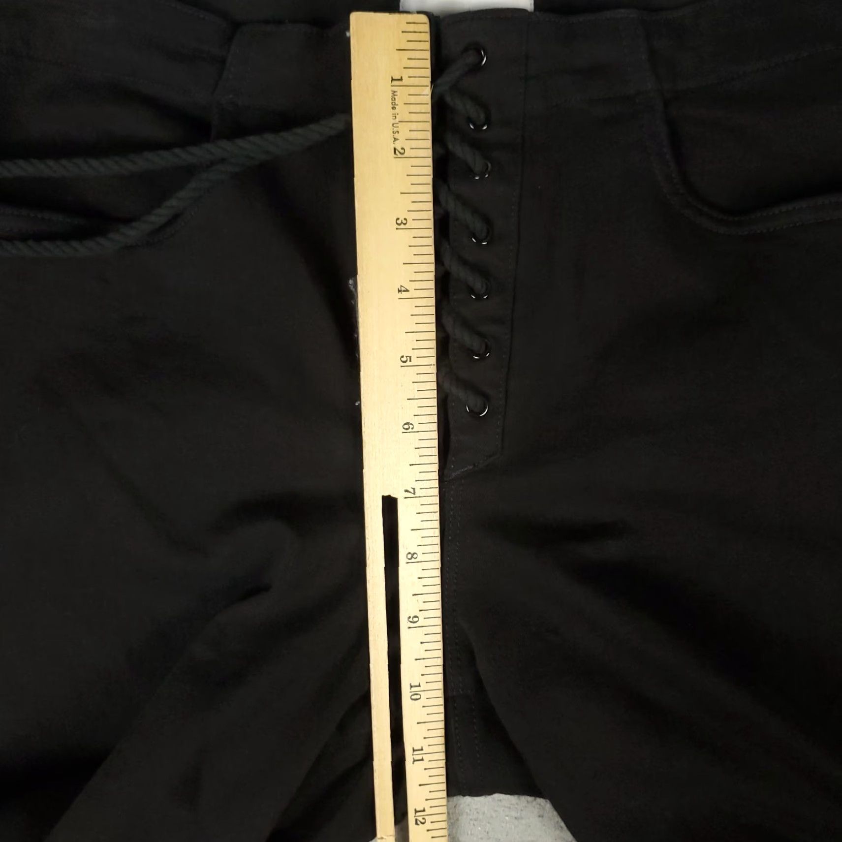 Frame FRAME Jeans Womens Slim Skinny Jeans Black 31x29 Denim Stretch 5-Pocket Classic American Modern Casual Women’s Pants Size 31 Womens Size 24" / US 00 / IT 34 - 4 Thumbnail