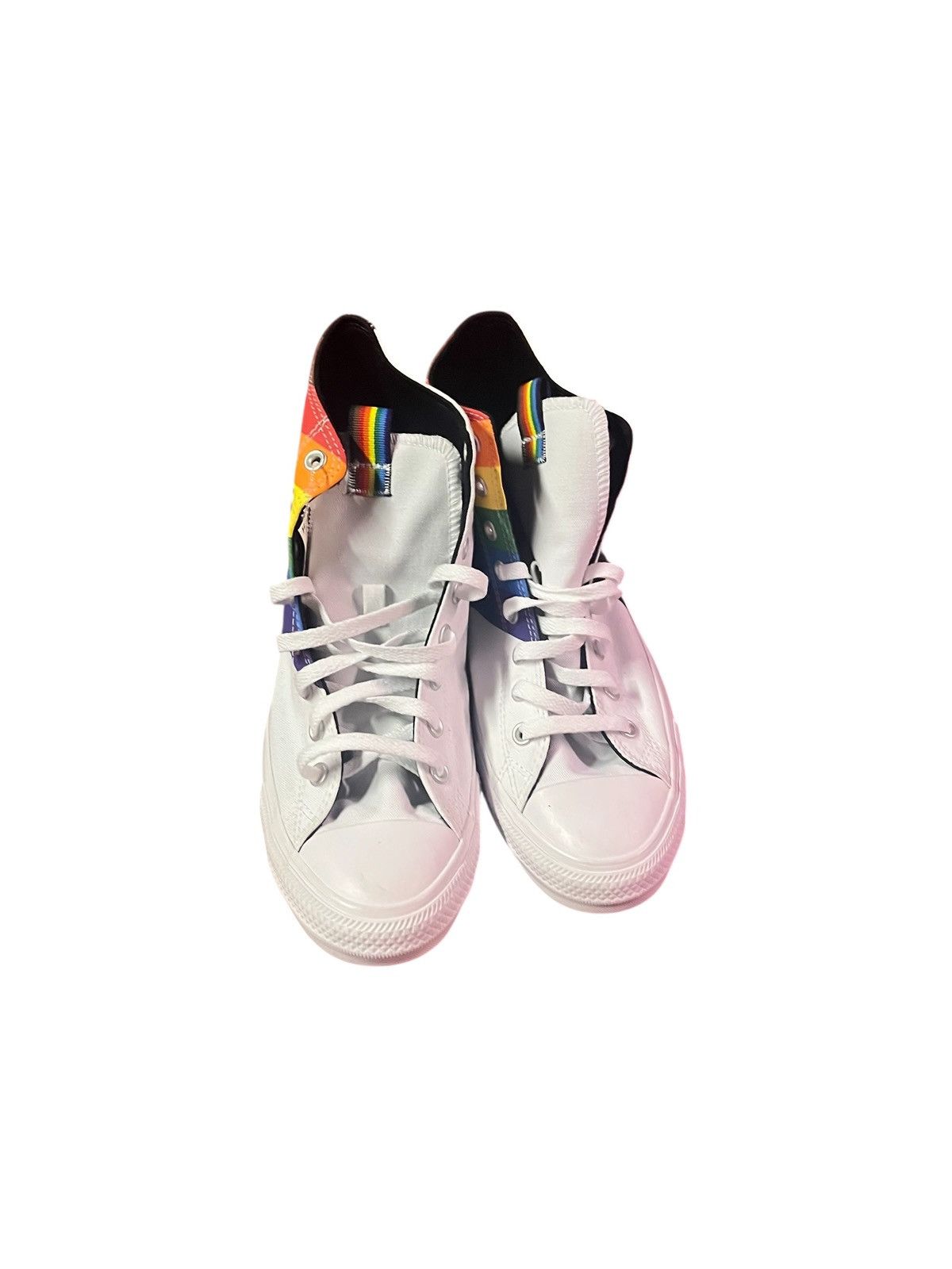 Converse Converse Chuck Taylor All Star High "Pride - White". Size US 10 / EU 43 - 3 Thumbnail