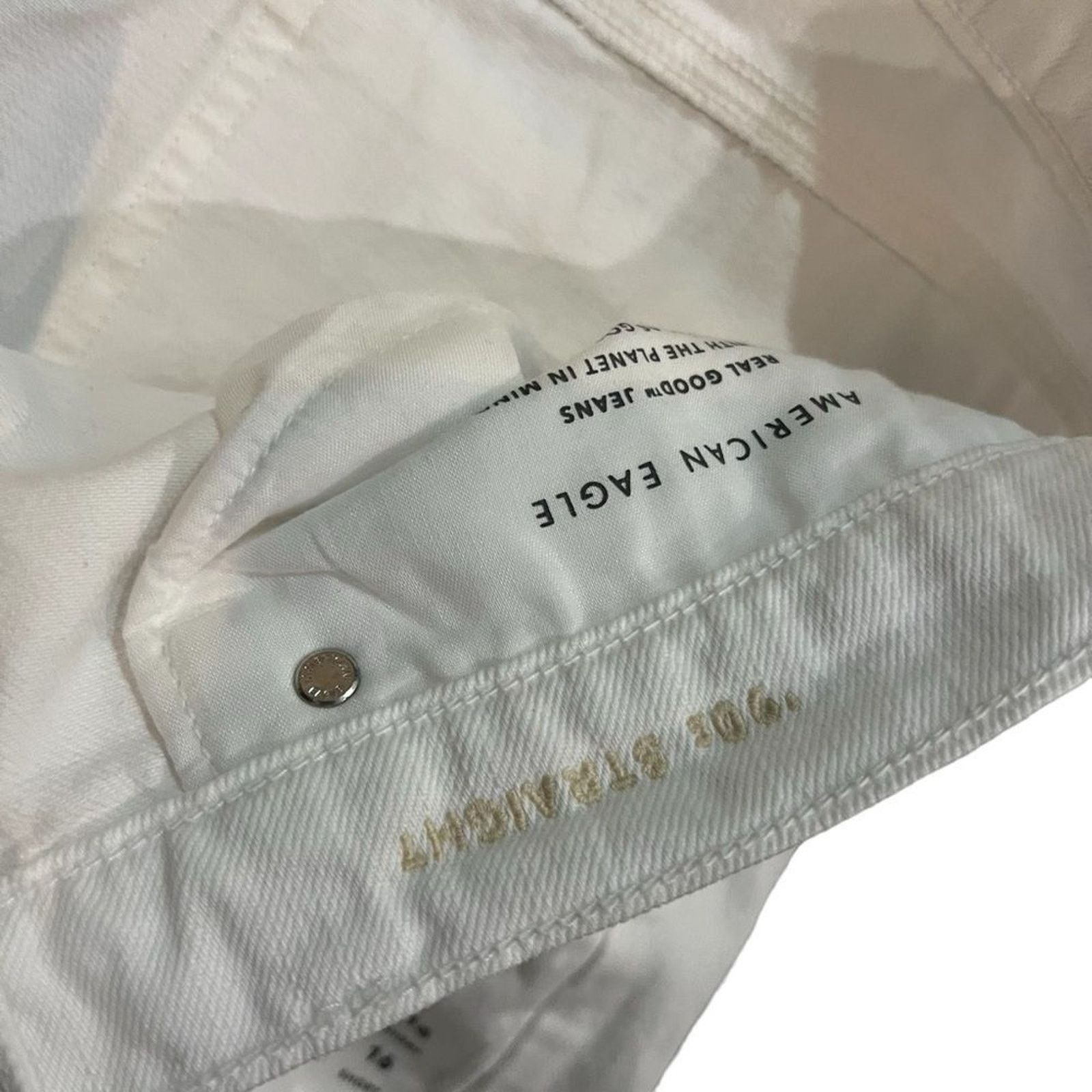 American Eagle Outfitters NWT American Eagle Size 16 Short Plus White 90s Straight Size 38" / US 16 / IT 52 - 5 Thumbnail