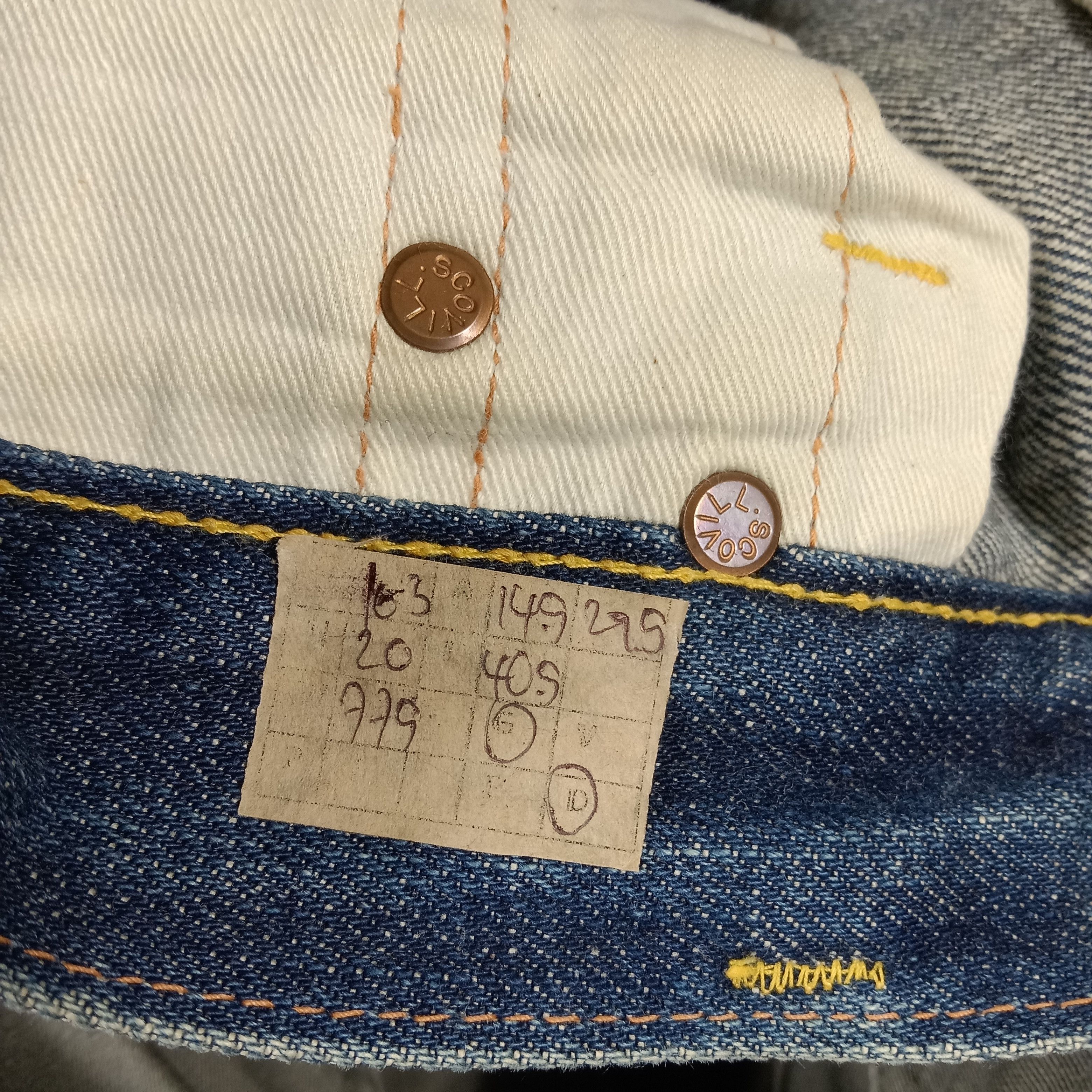 Japanese Brand × Vintage Evis Japanese Brand Daicock Custom Art Denim Jeans Size US 29 - 19 Thumbnail