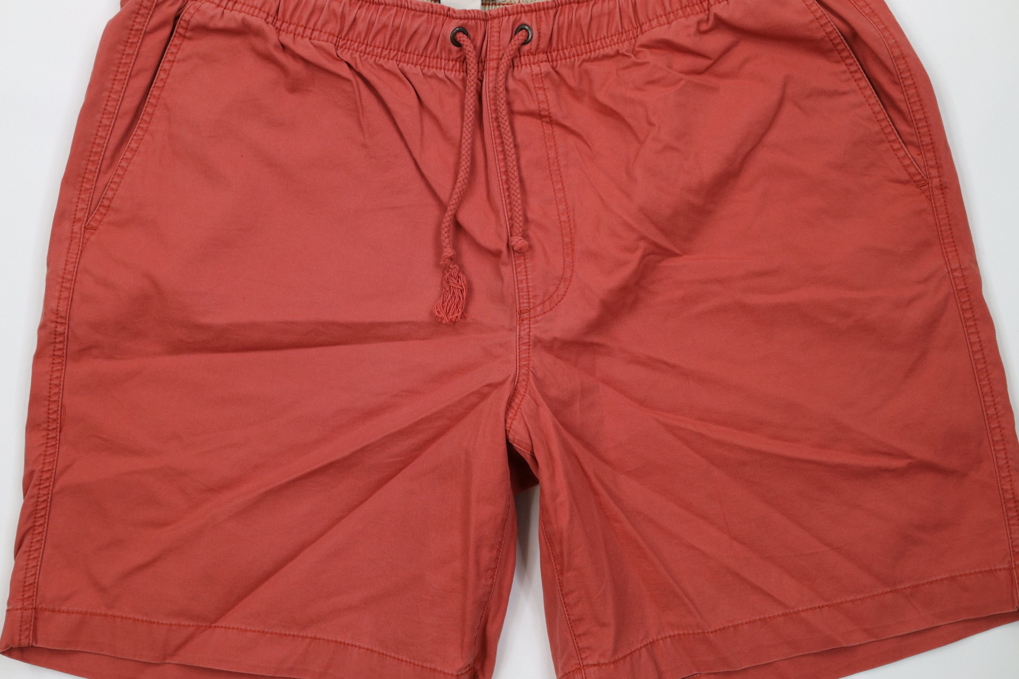 L.L. Bean Vintage LL Bean Blank Organic Cotton Above Knee Shorts Red Size US 36 / EU 52 - 3 Thumbnail