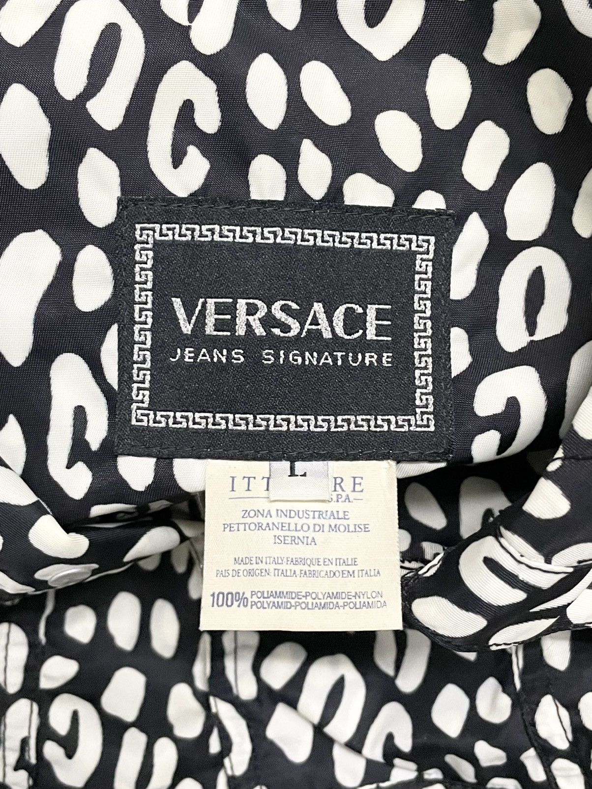 Versace Og Vintage Versace Animal Abstract Cropped High Fashion Look Size US L / EU 52-54 / 3 - 20 Thumbnail