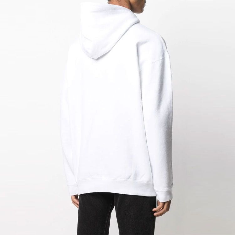Balenciaga o1w1db10425 BB Crop Hoodie in White Size US M / EU 48-50 / 2 - 2 Thumbnail