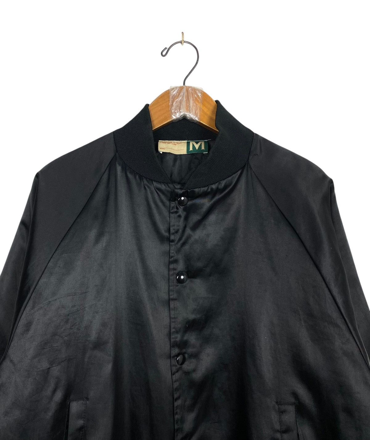 Vintage Vtg United Transport Carriers Satin Bomber Jacket Big Logo Size US M / EU 48-50 / 2 - 6 Thumbnail
