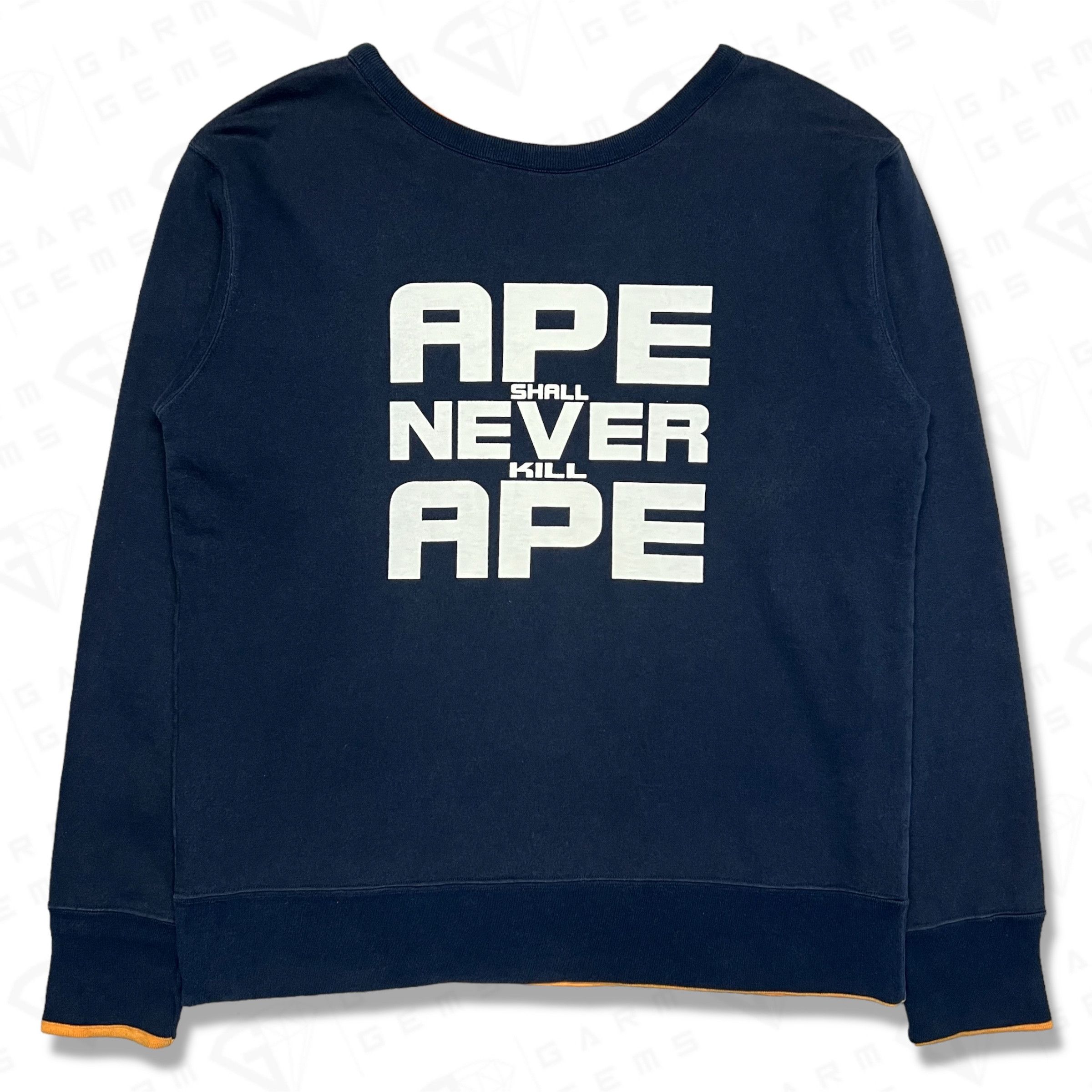 Alife × Bape A Bathing Ape x Alife 4 Way Reversible Logo Sweatshirt Size US M / EU 48-50 / 2 - 2 Thumbnail