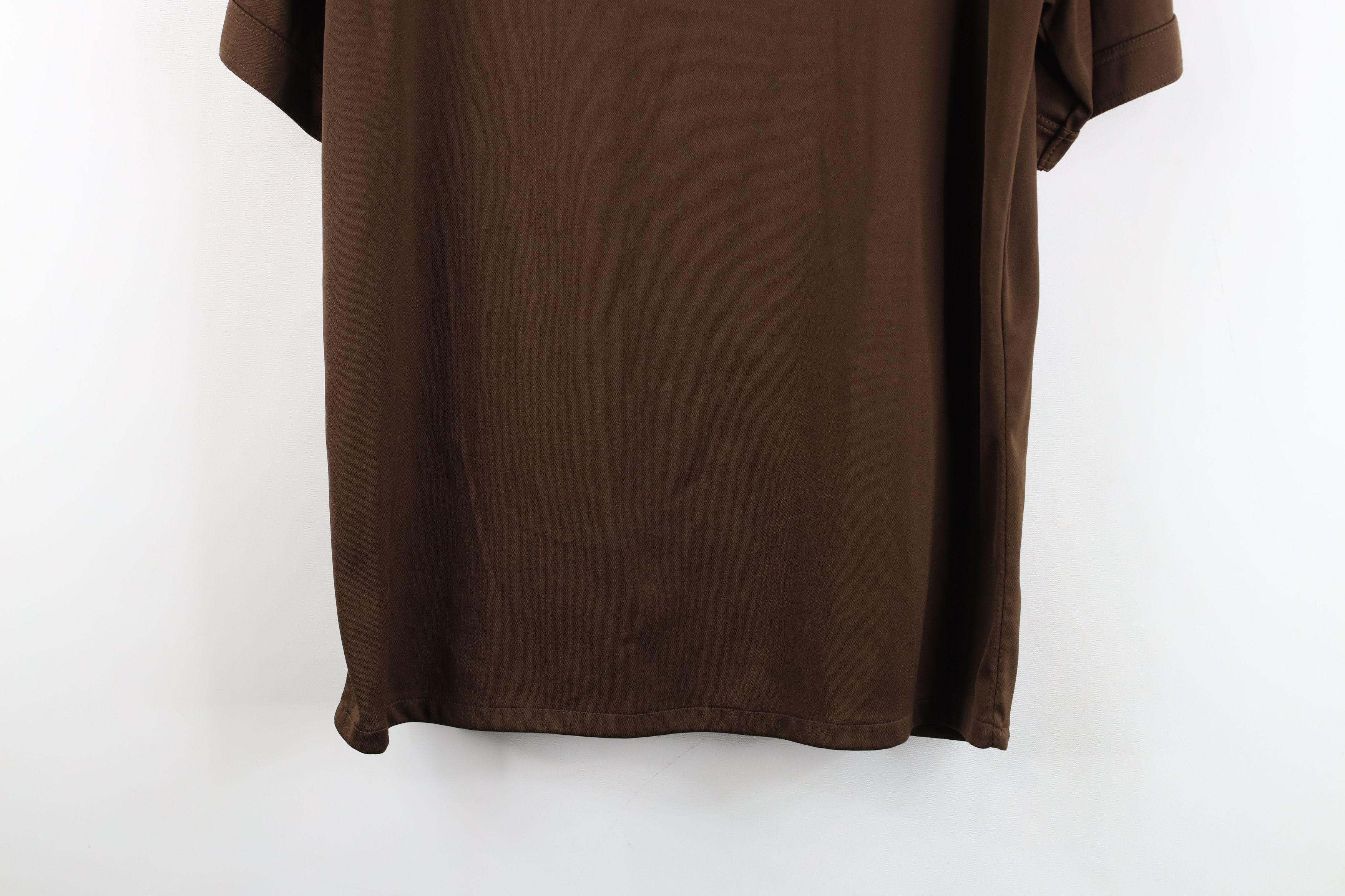 Vintage Vintage 70s Streetwear Short Sleeve Collared Button Shirt Size US L / EU 52-54 / 3 - 13 Thumbnail