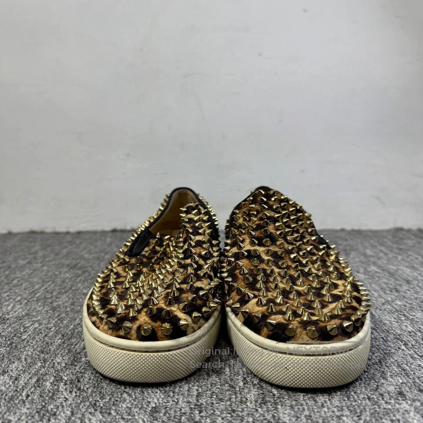 Christian Louboutin Christian Louboutin leopard print Rivet with one-foot peda Size US 7 / EU 40 - 2 Thumbnail