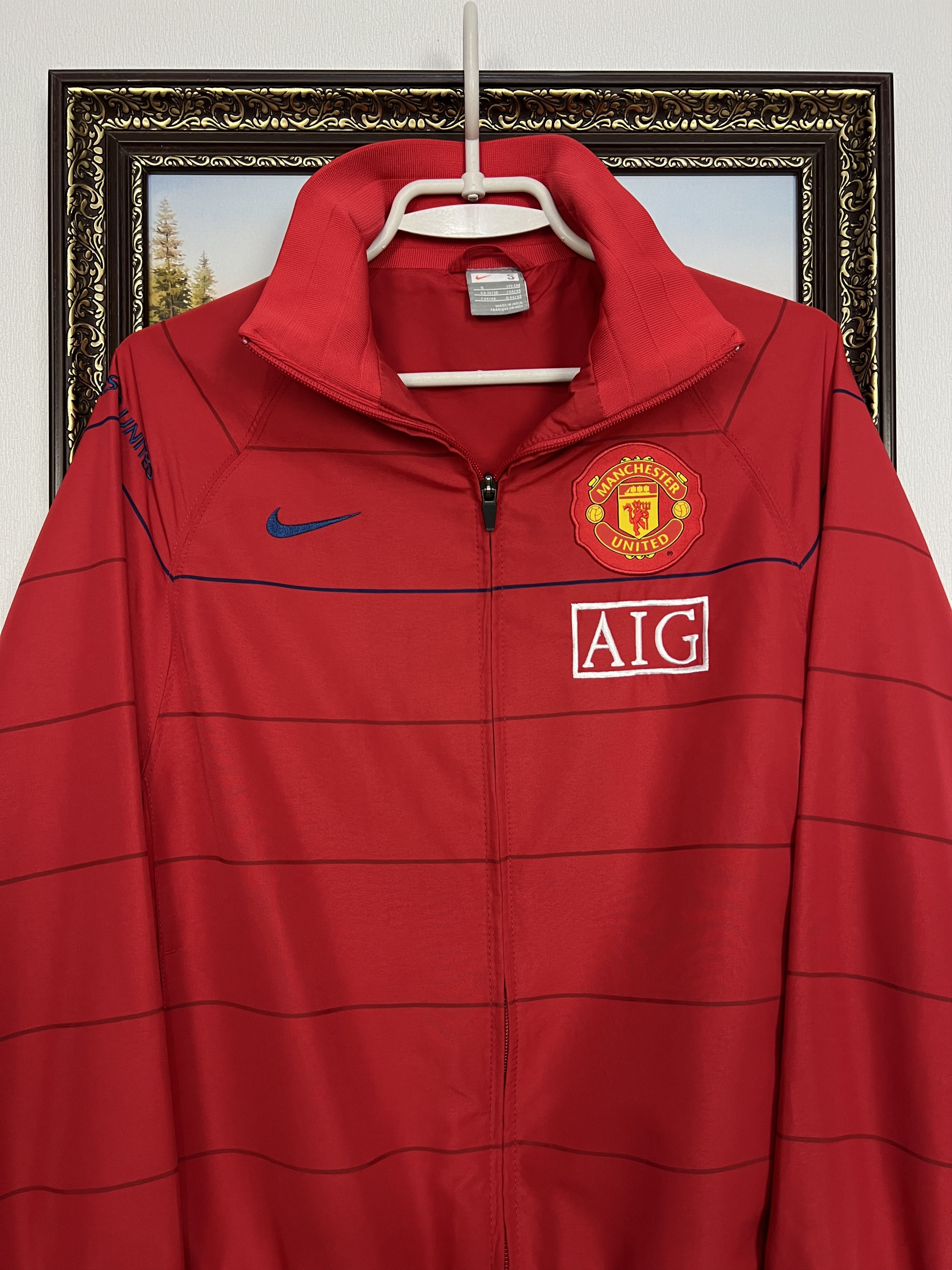 Nike Manchester United Football Jacket Soccer Train Track Top Size US S / EU 44-46 / 1 - 2 Thumbnail