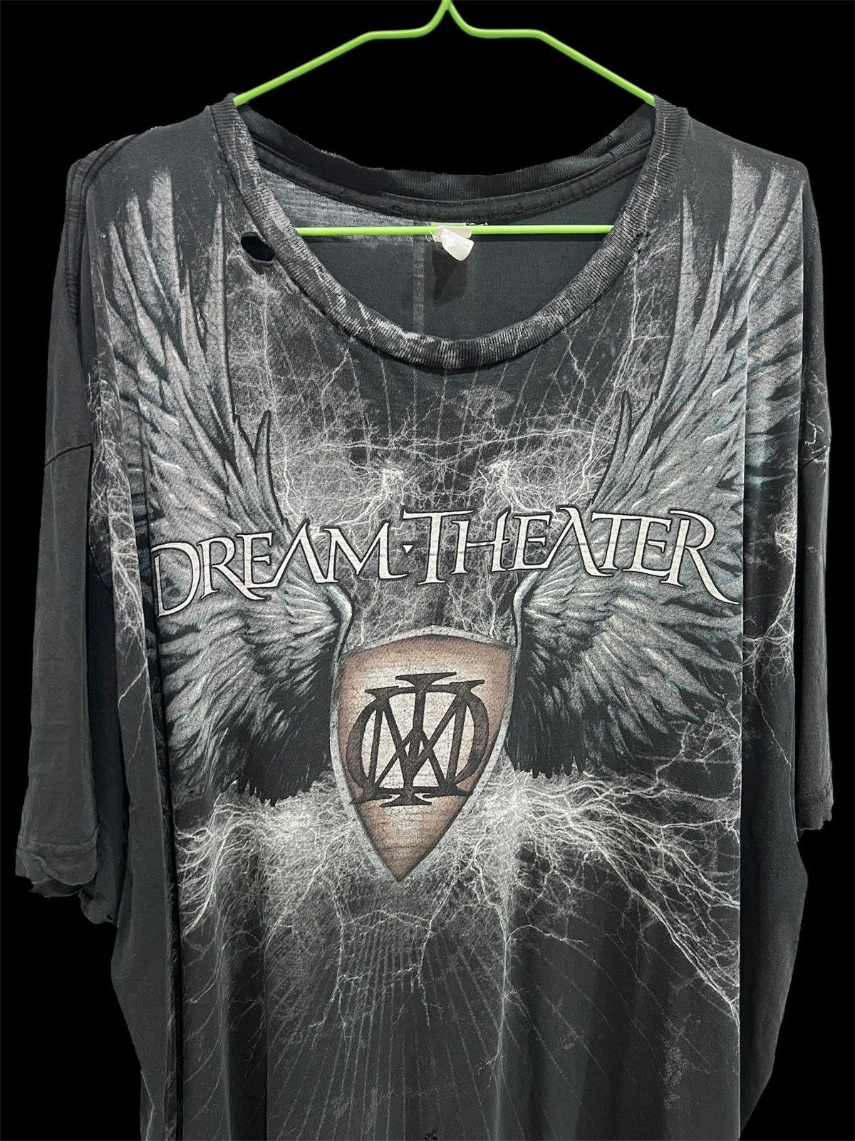 Band Tees Vintage Y2K 2010 Dream Theater Tour Promo Tee 2XL Faded Size US XXL / EU 58 / 5 - 2 Thumbnail