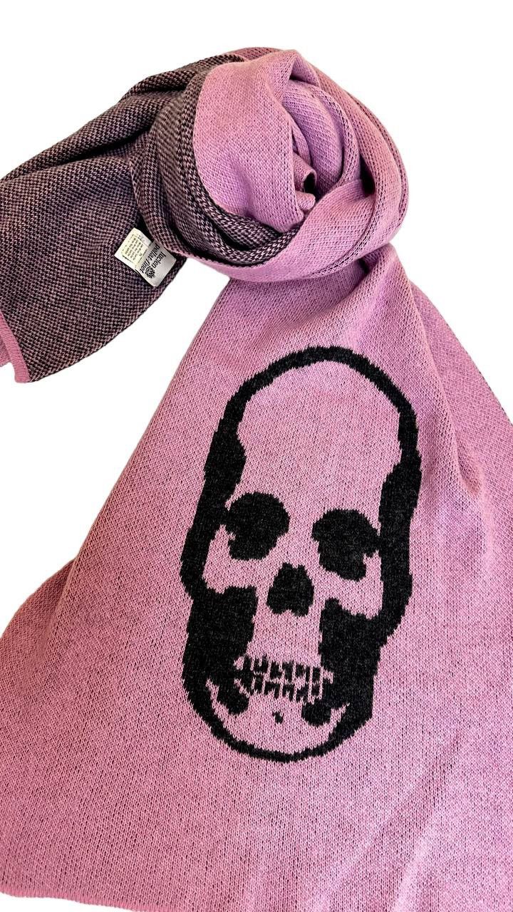Lucien Pellat-Finet Lucien Pellet-Finet Skull Scarf @ King of Cashmere Size ONE SIZE - 8 Thumbnail