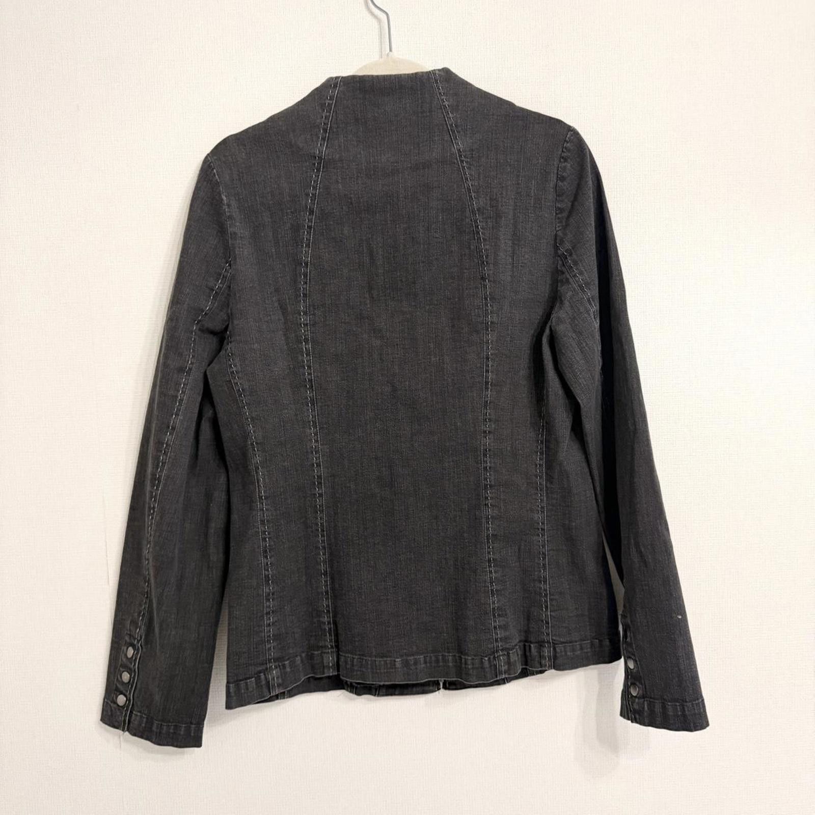 Other Slim fit whimsy grunge futuristic denim jacket Size XS / US 0-2 / IT 36-38 - 2 Thumbnail