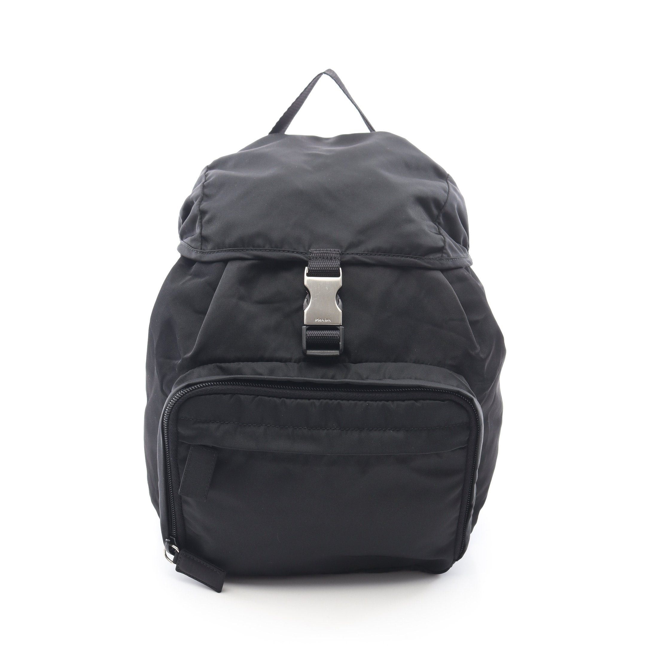 Prada Prada Tessuto Montagn Backpack Rucksack Nylon Black Size ONE SIZE - 1 Thumbnail
